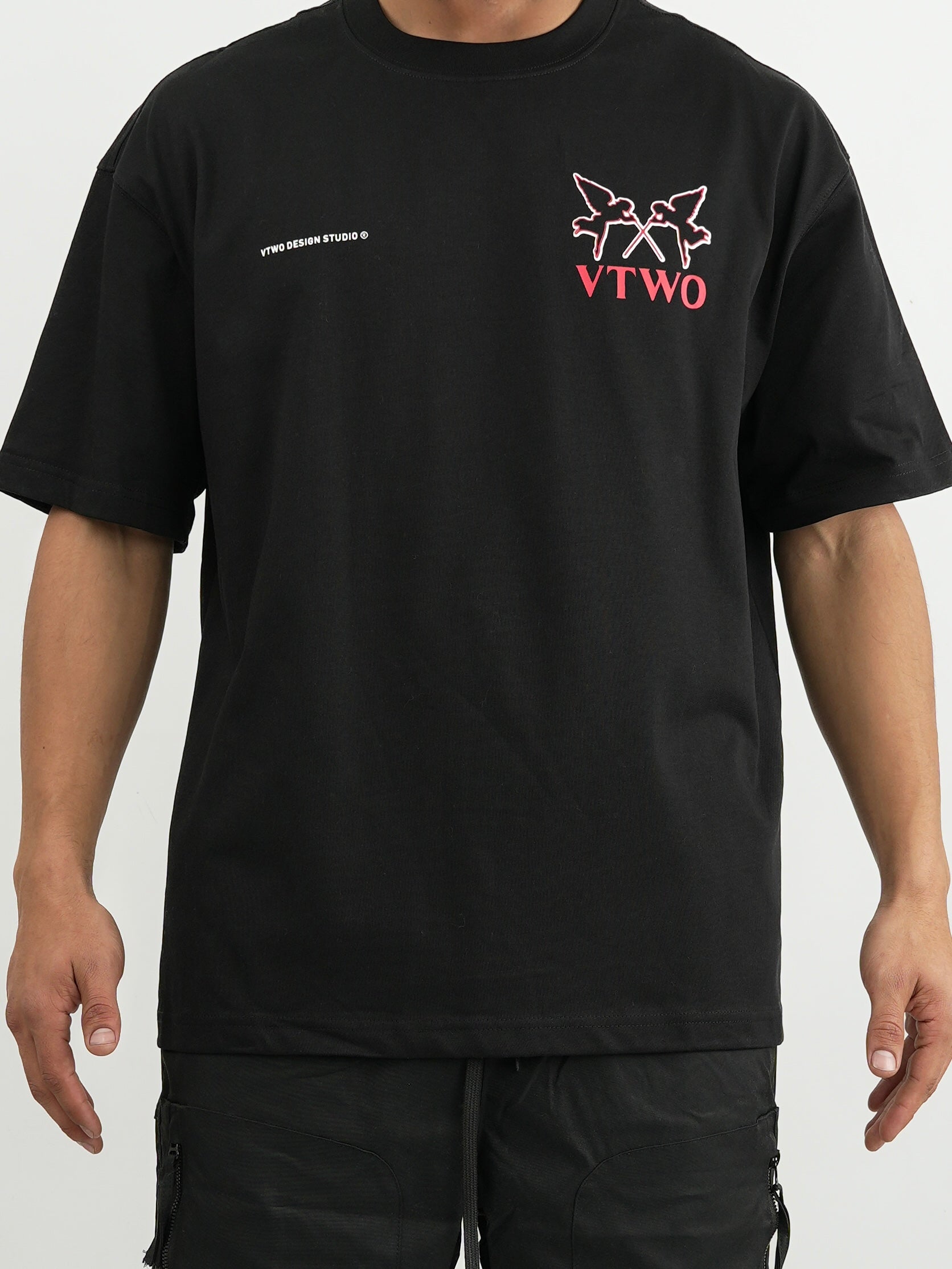 CAMISETA HOMBRE FCA007 NEGRO