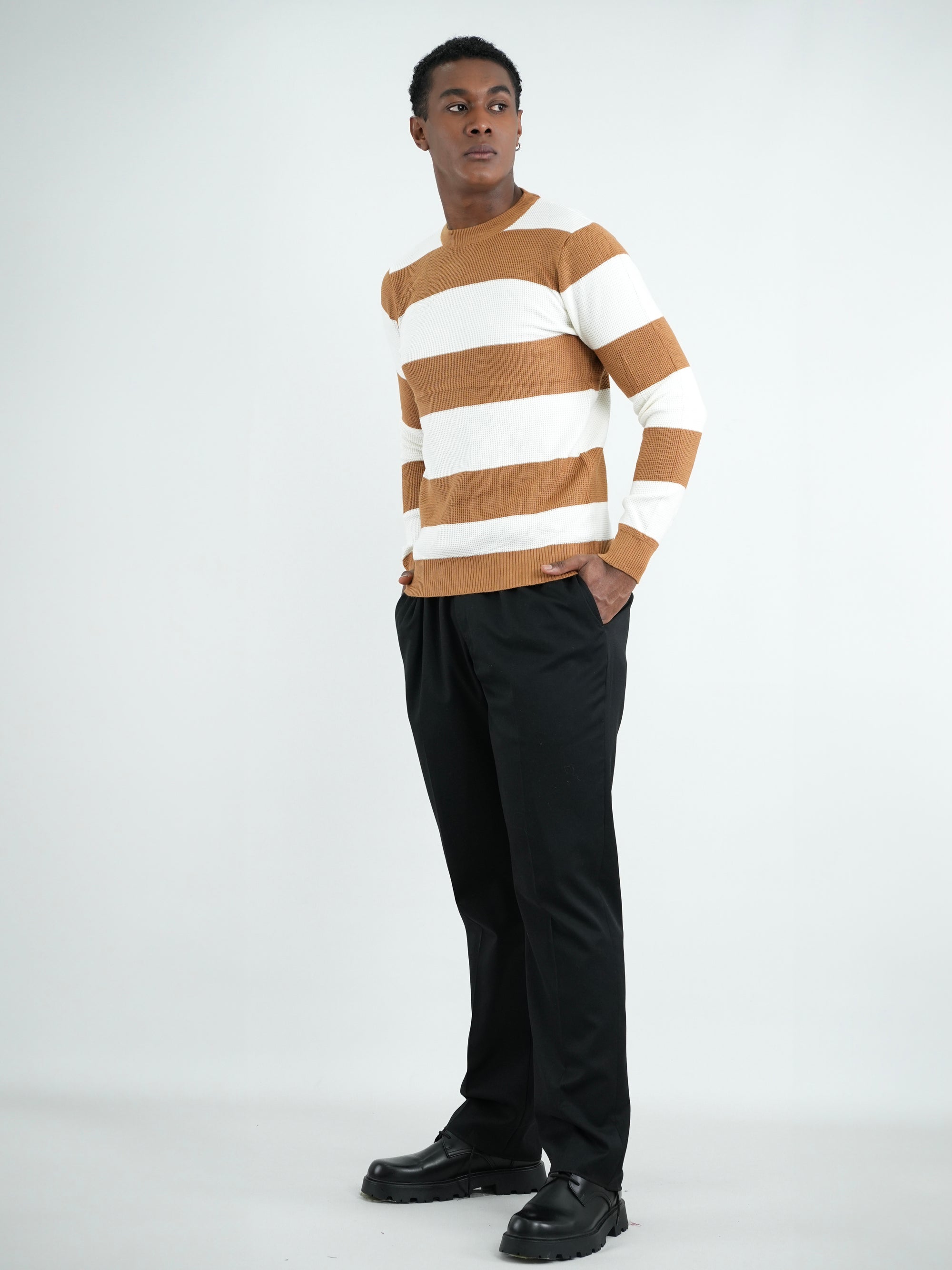 SUETER HOMBRE HISA009 HONEY