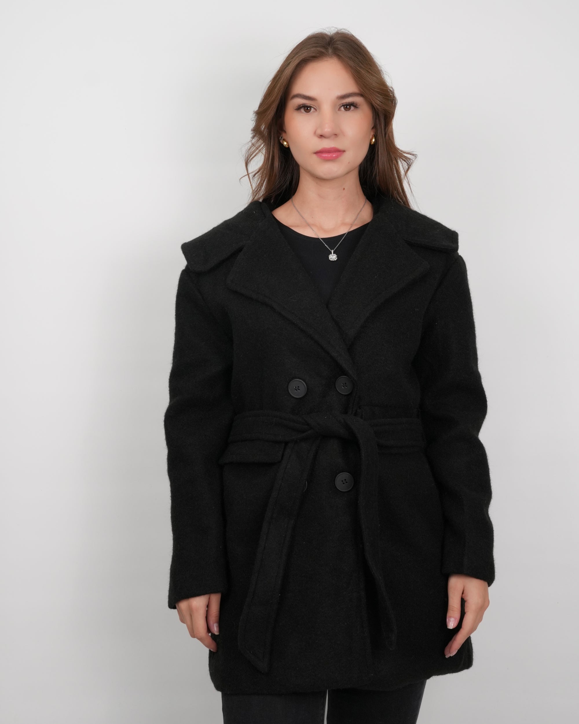 GABARDINA MGA011 NEGRO
