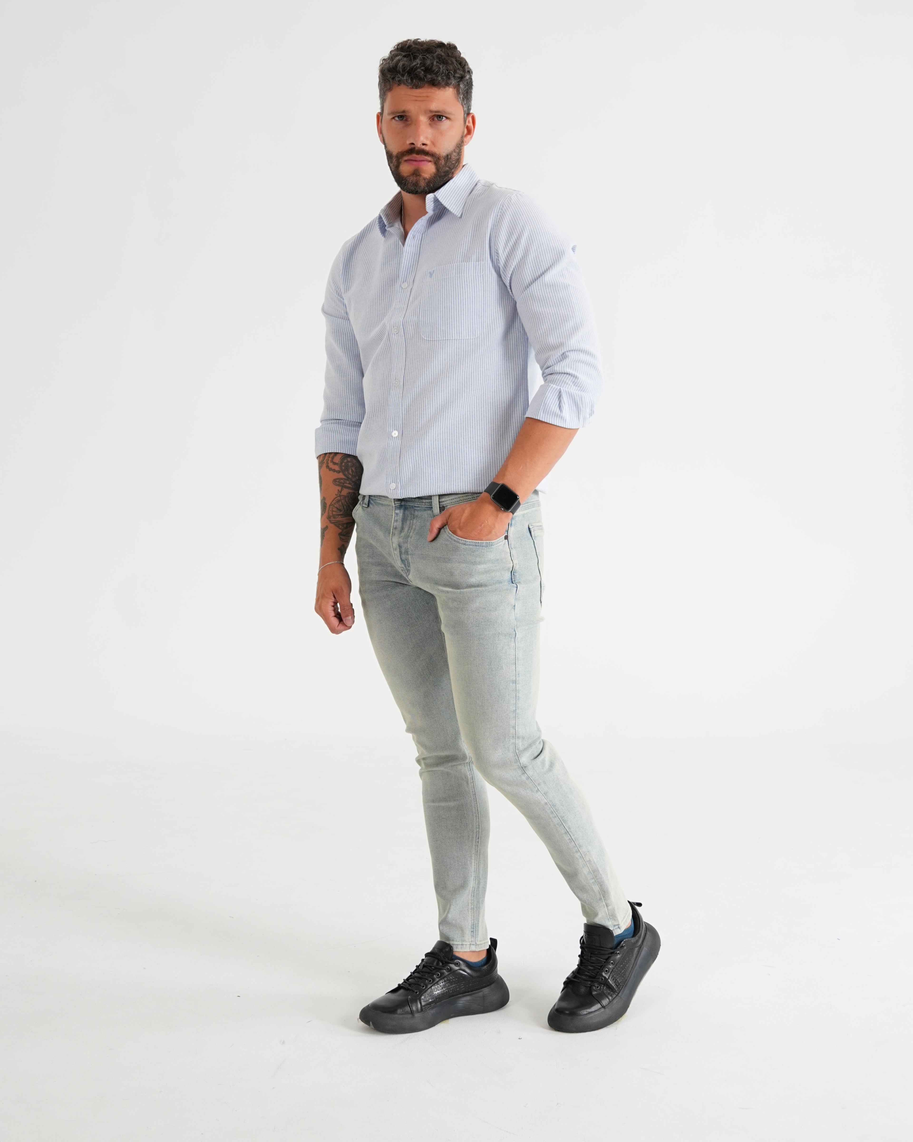 JEAN JH001 JBF AZUL