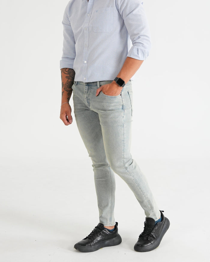 JEAN JH001 JBF AZUL