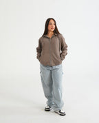 HOODIE FSA067 KHAKI O