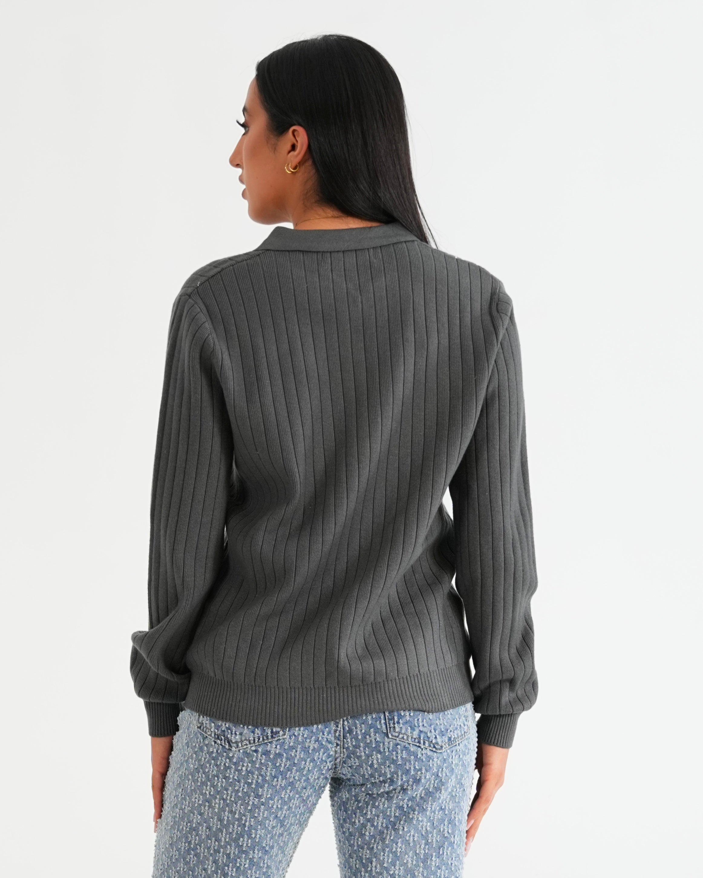 SUÉTER HISA022 GRIS