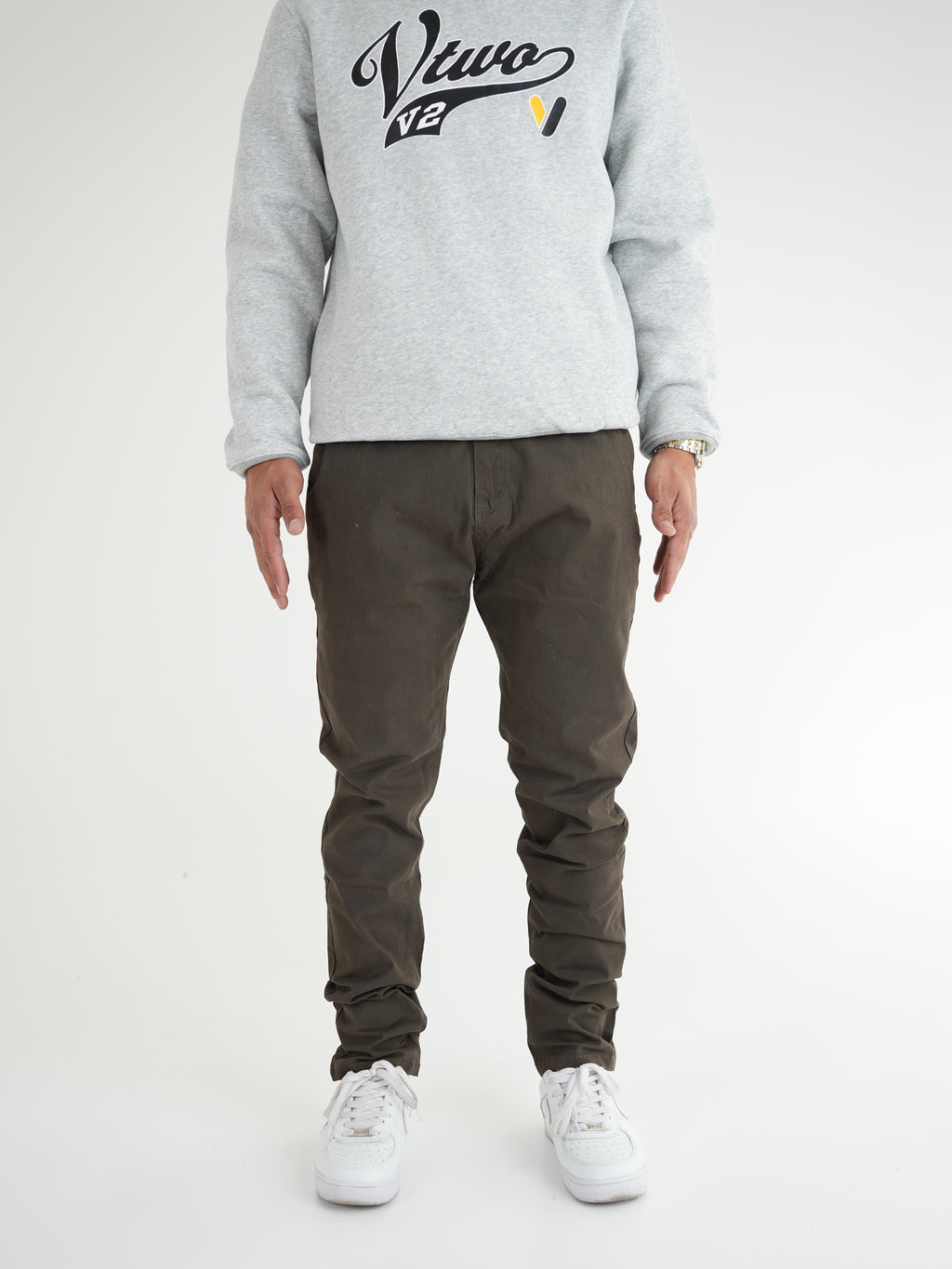 PANTALON DRILL DP002 AA VERDE
