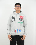 HOODIE LSA004 GRIS
