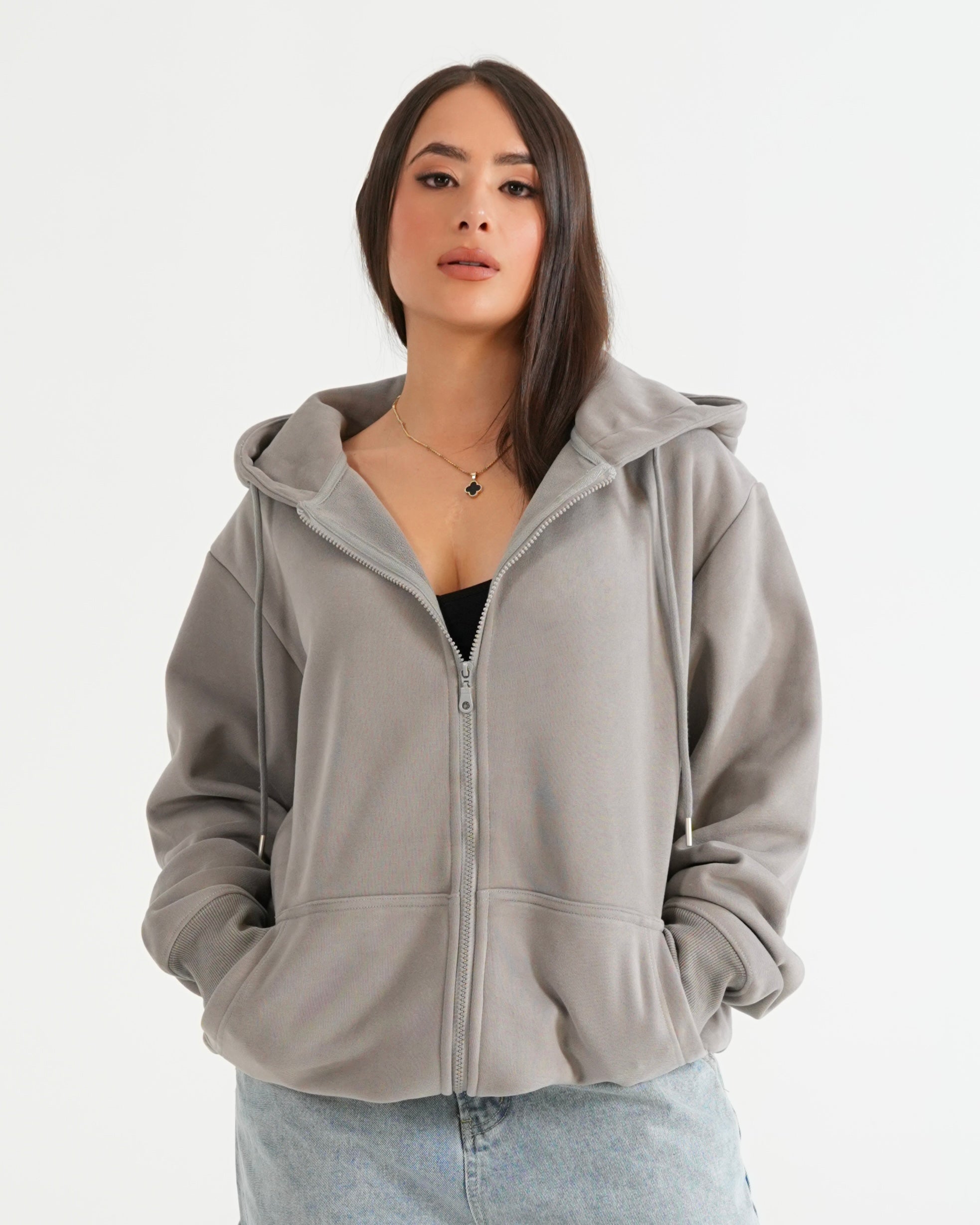CHAQUETA FSA067 GRIS