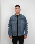 CHAQUETA DENIM VR038 AZUL.O