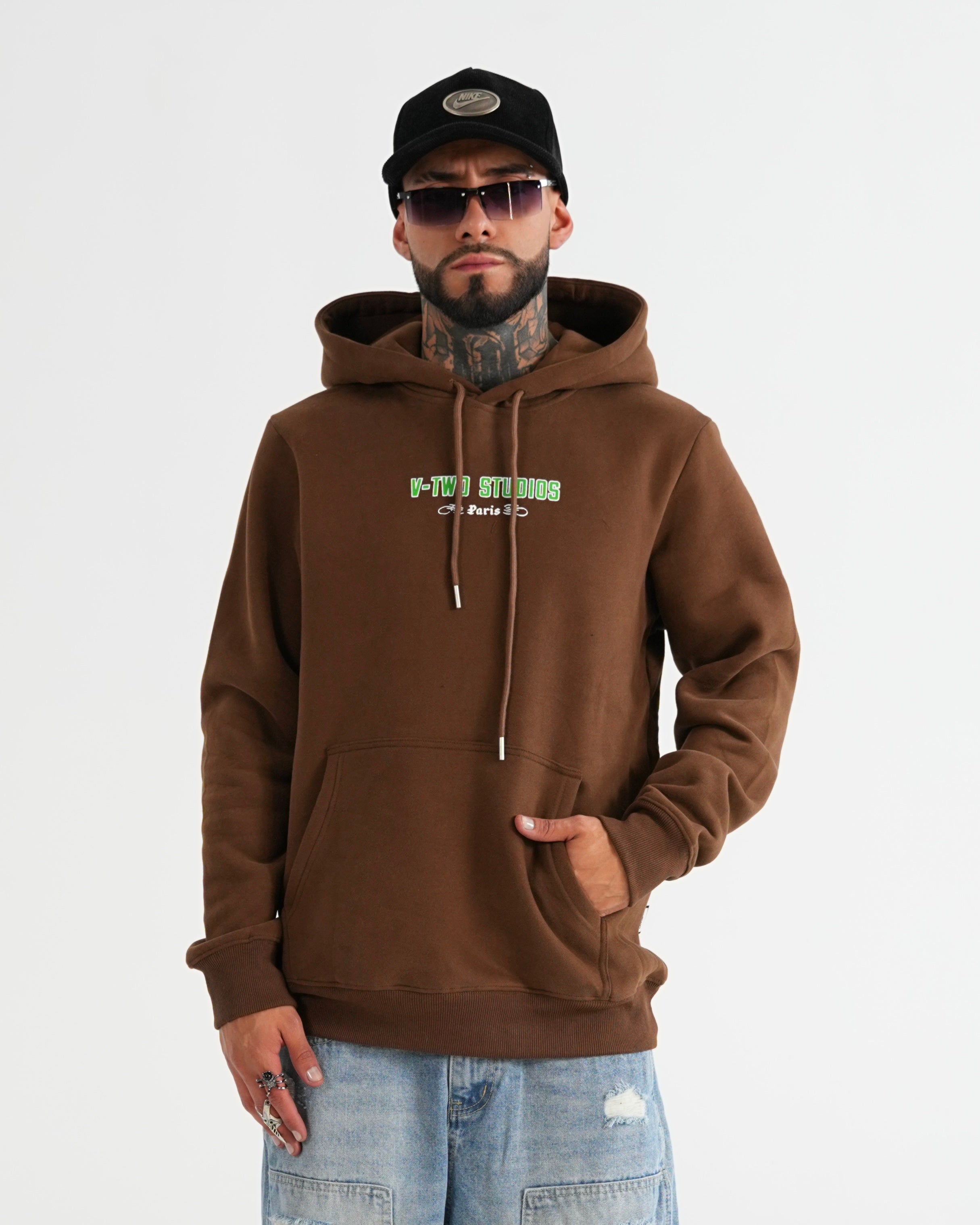 HOODIE FSA071 CAFE