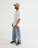 HOODIE MANGA CORTA CA016 BLANCO