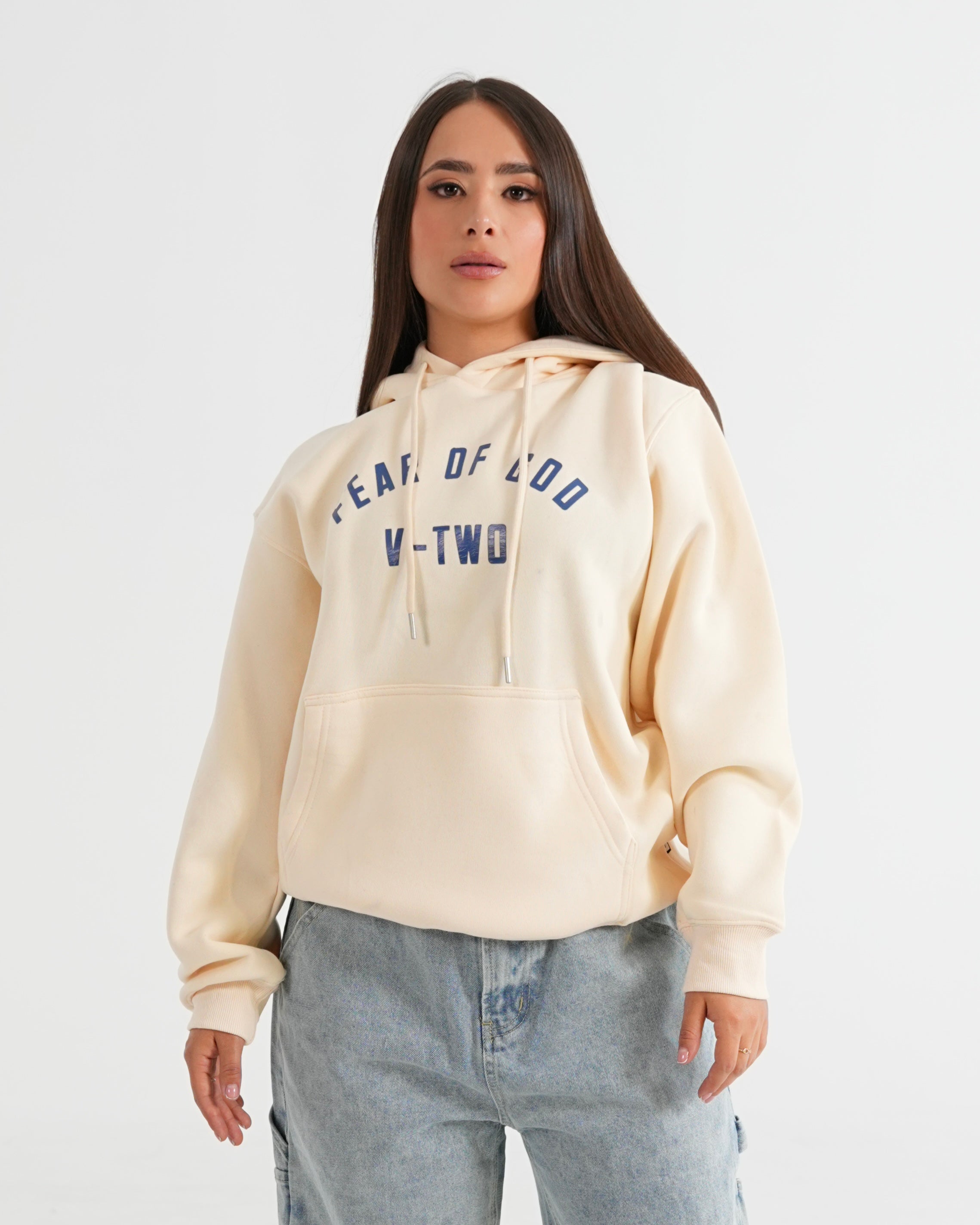 HOODIE FSA080 BEIGE