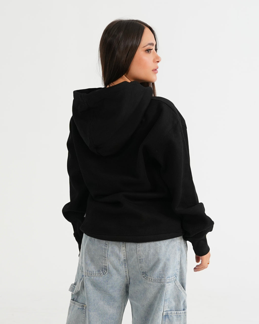 HOODIE FSA080 NEGRO