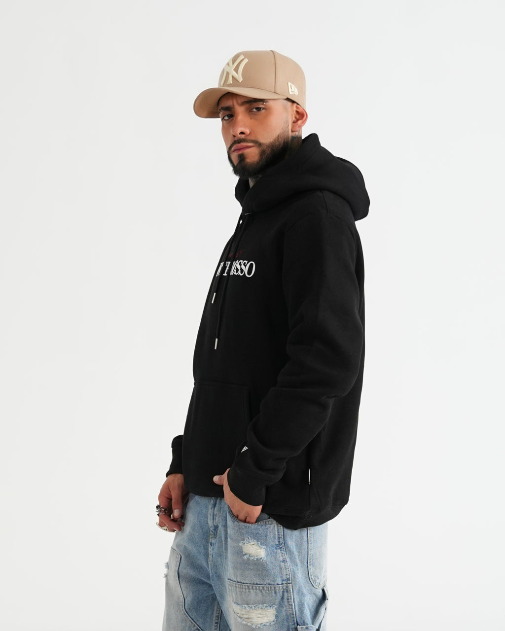 HOODIE FSA074 NEGRO