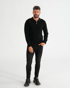 SUÉTER HISA022 NEGRO