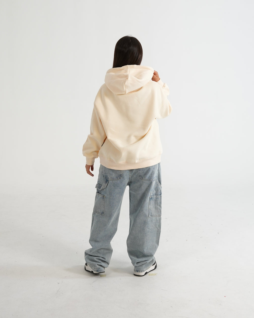 HOODIE FMSA044 BEIGE