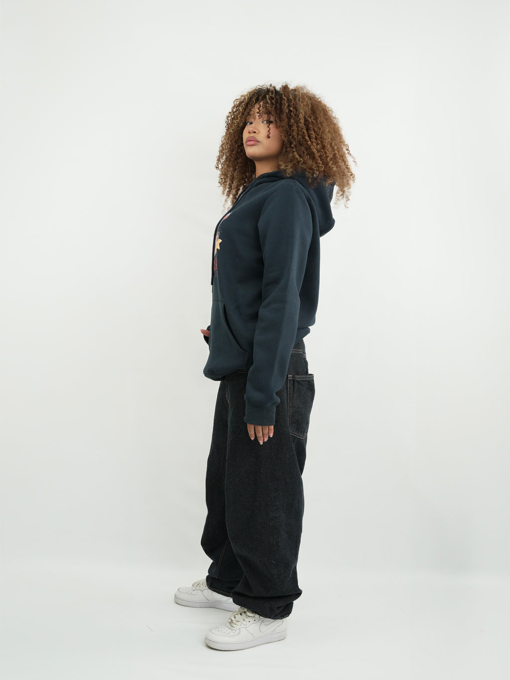 HOODIE FSA043 AZUL