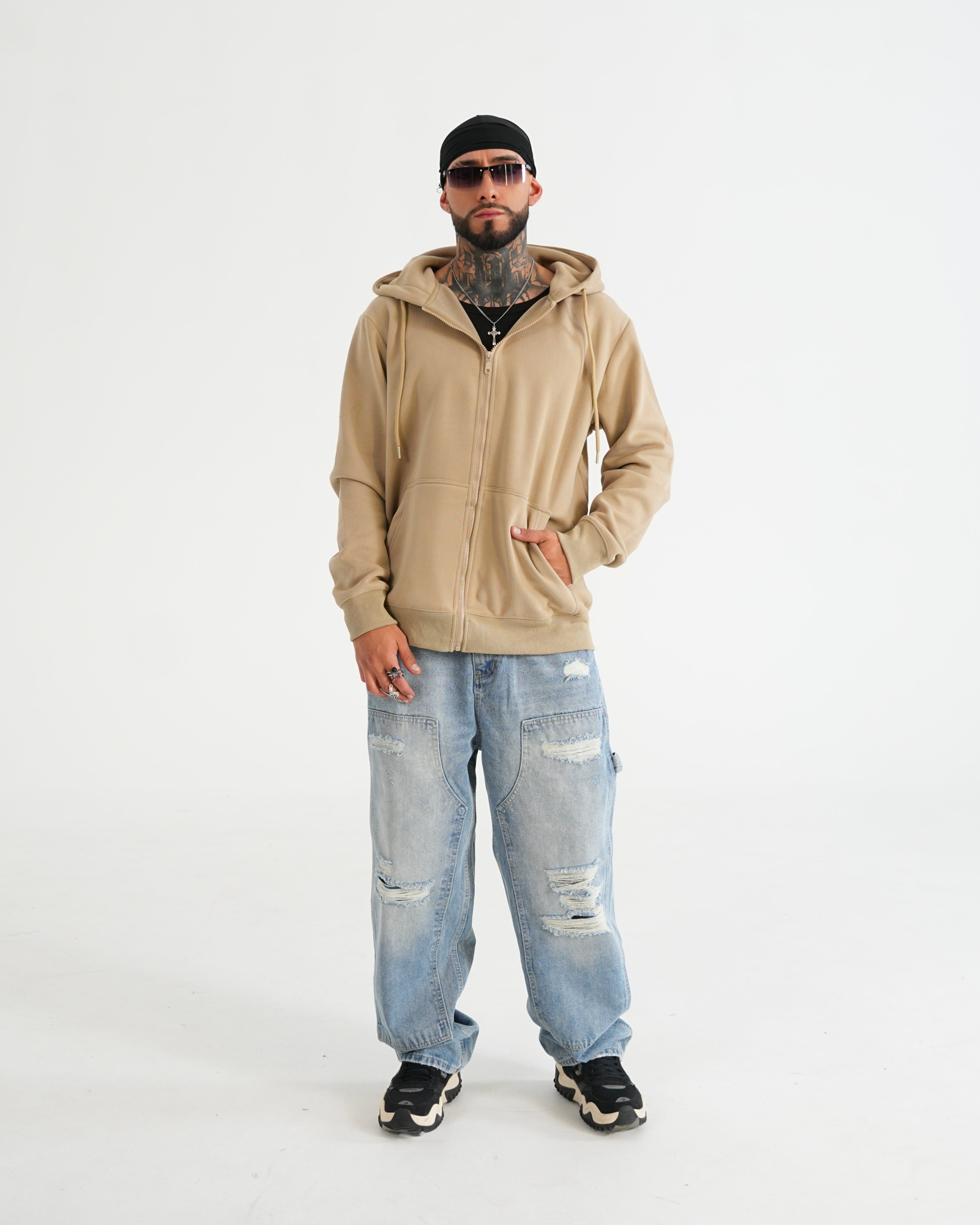 CHAQUETA FSA068 KHAKI C