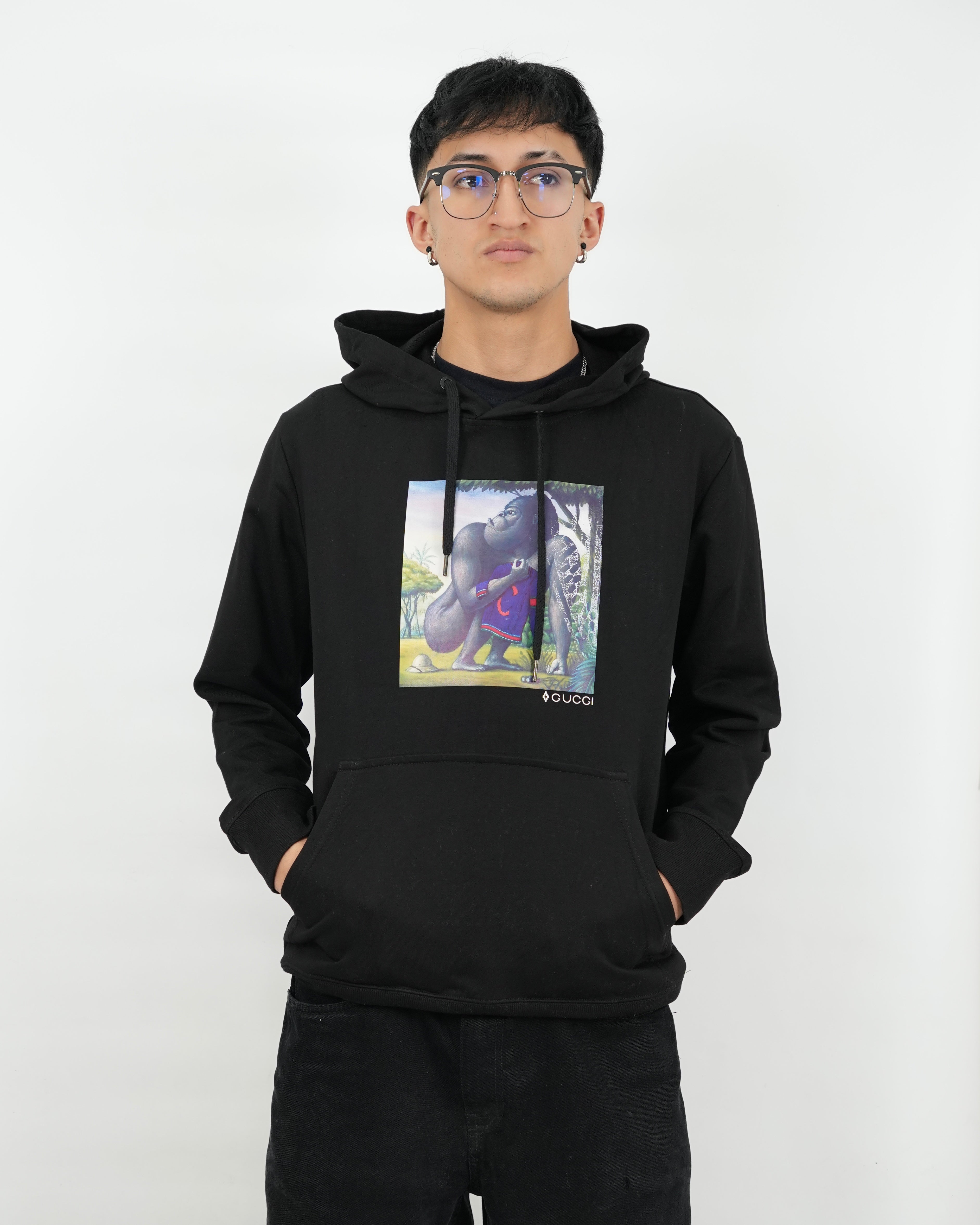 HOODIE SA122 NEGRO