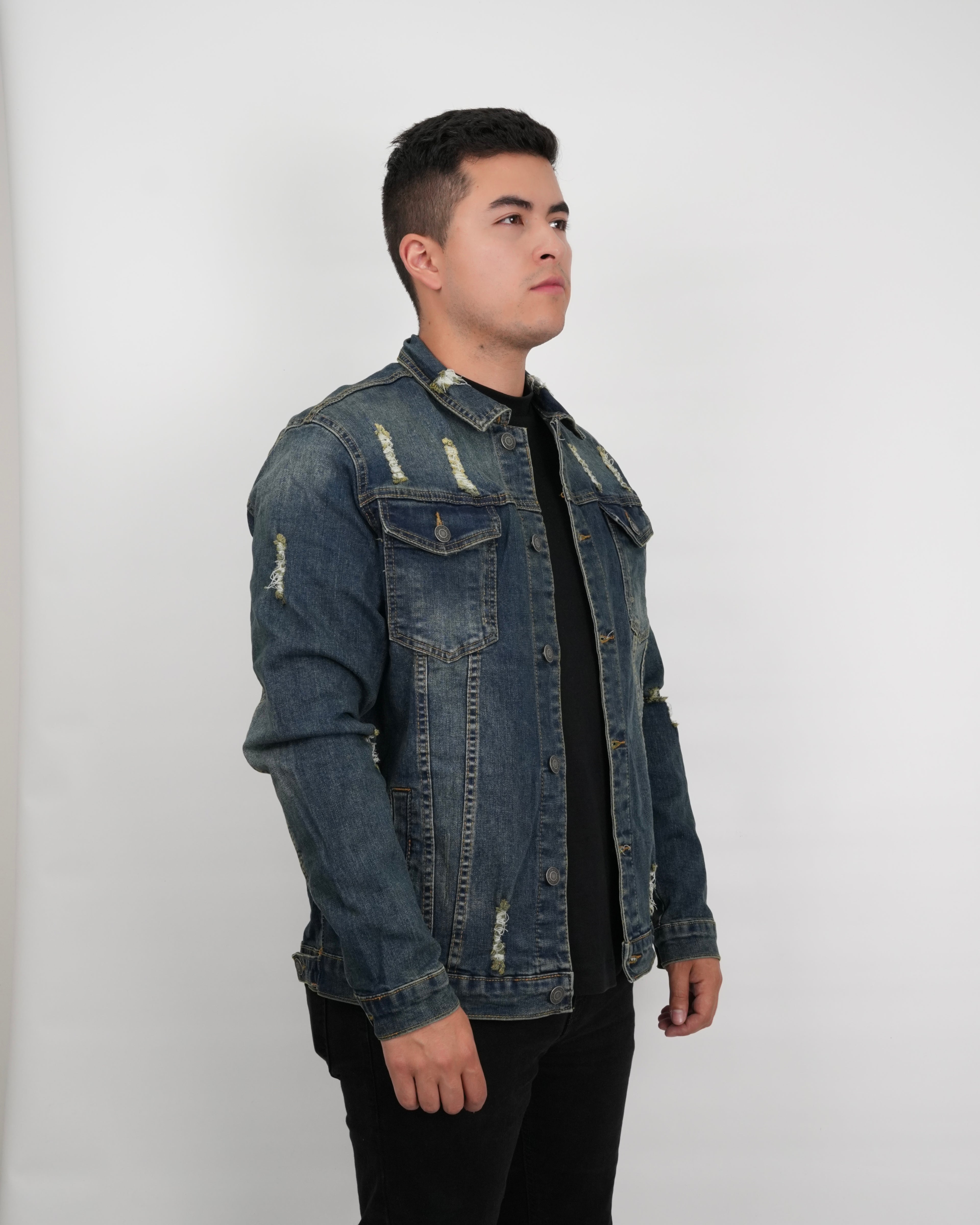 CHAQUETA DENIM VR036 AZUL