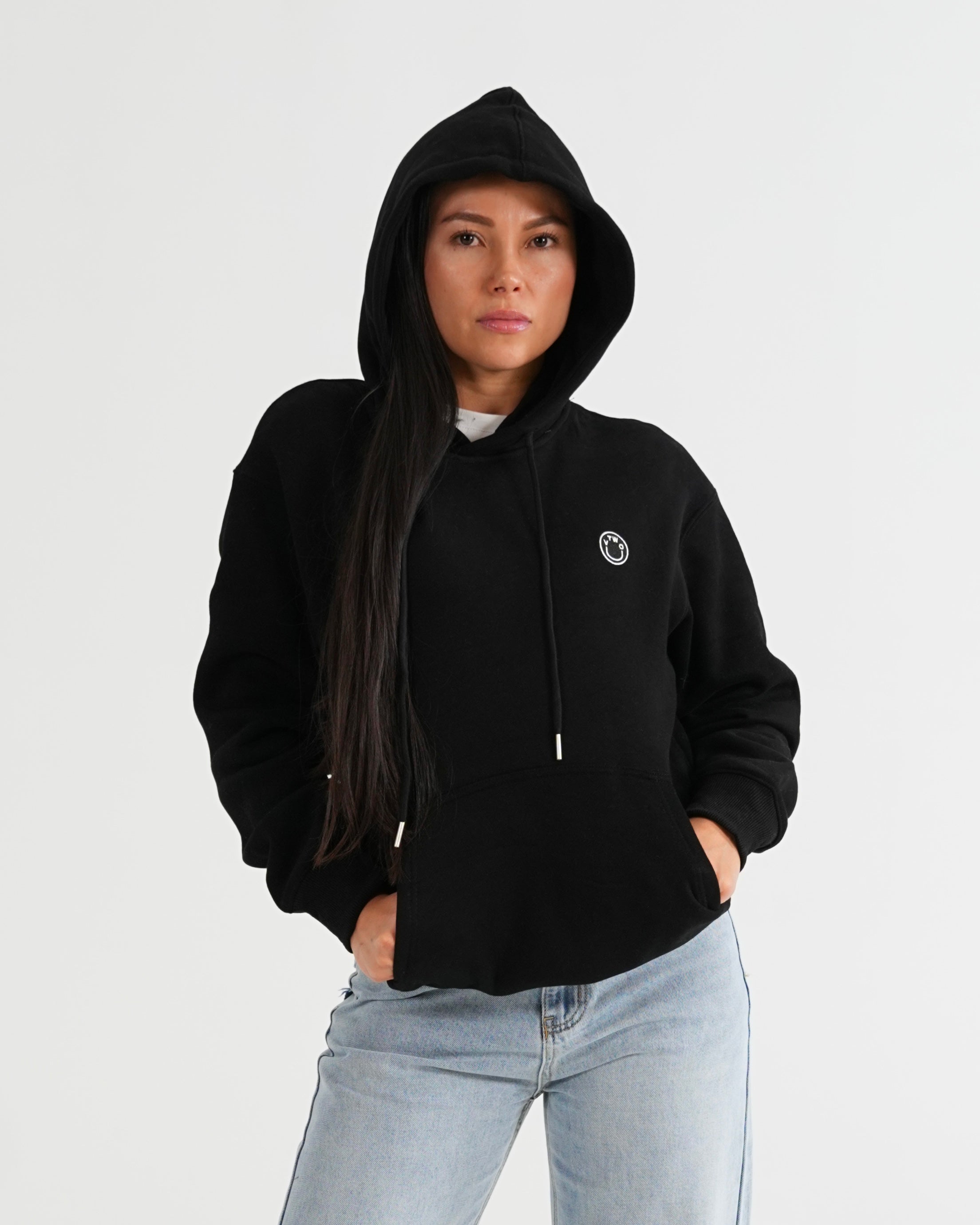 HOODIE FSA085 NEGRO