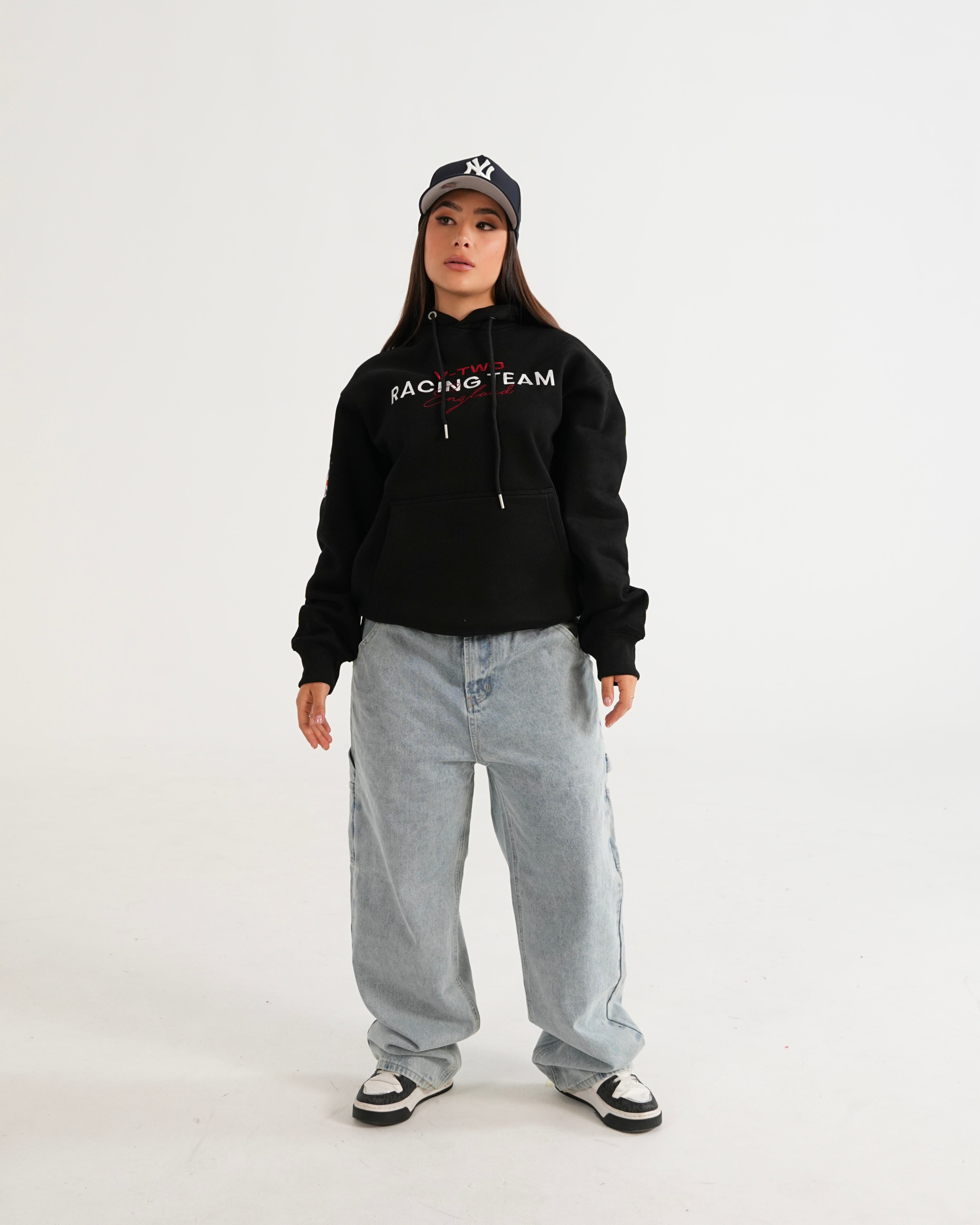 HOODIE FSA079 NEGRO