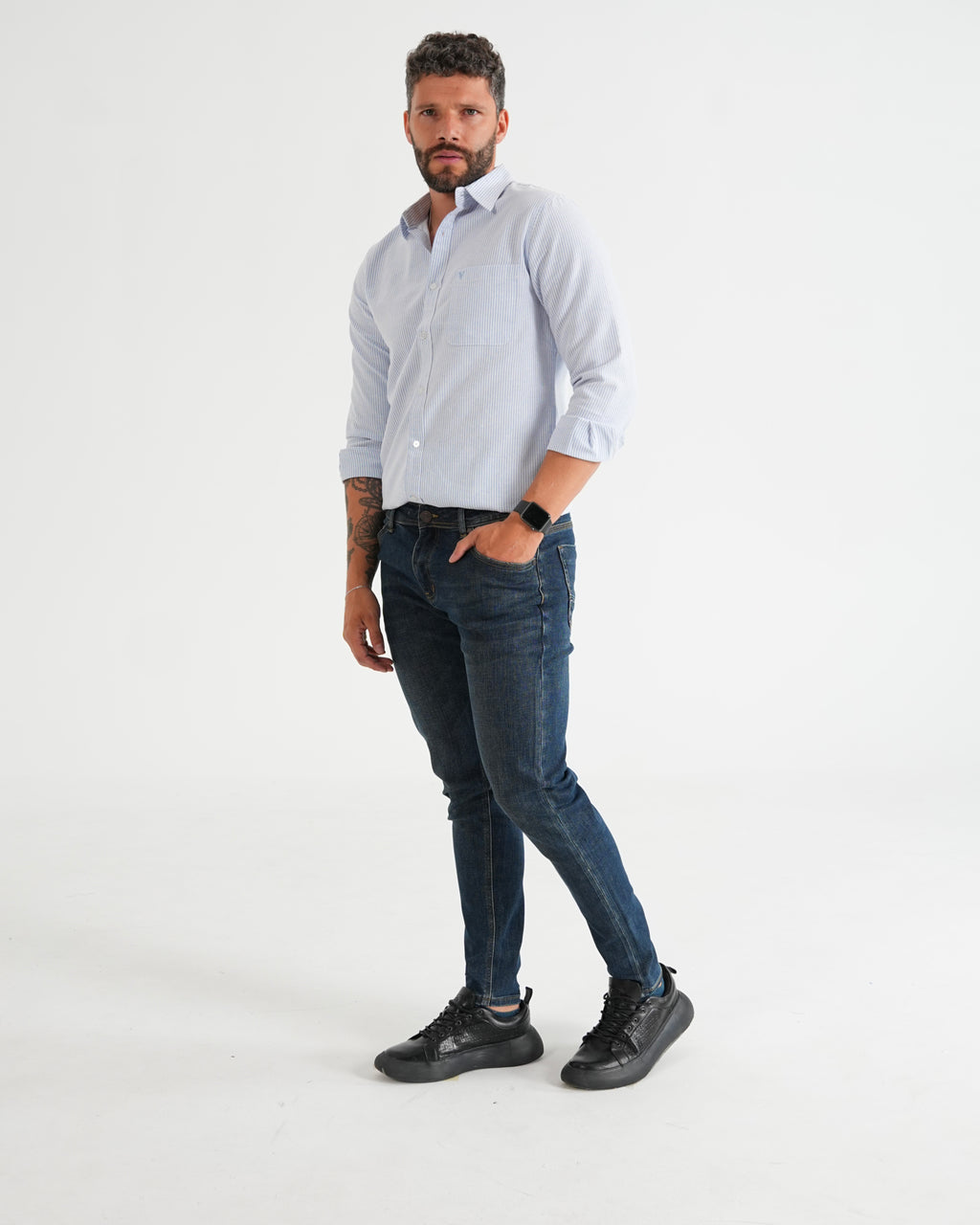 JEAN JH001 JBL AZUL