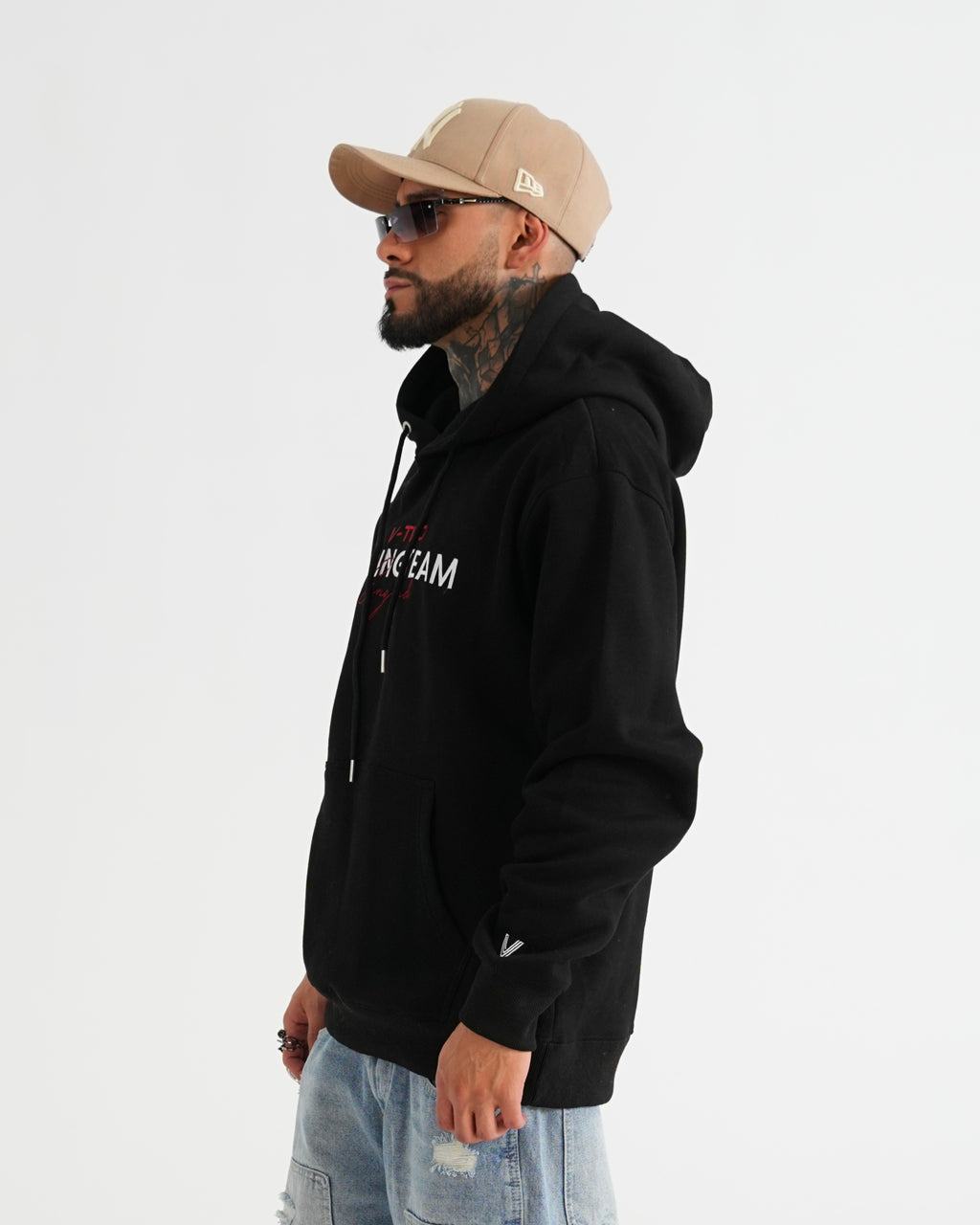 HOODIE FSA079 NEGRO