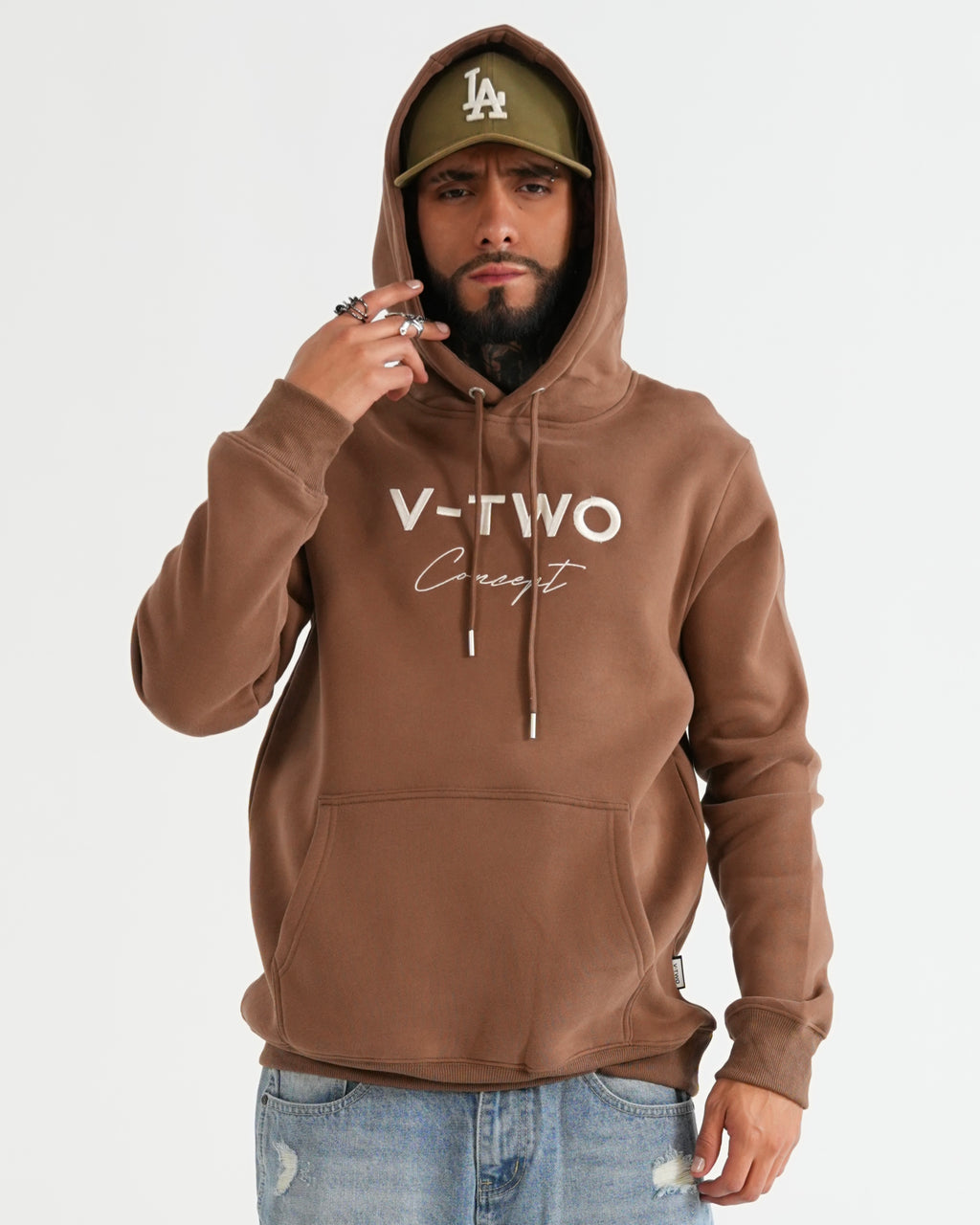 HOODIE FSA070 CAFE