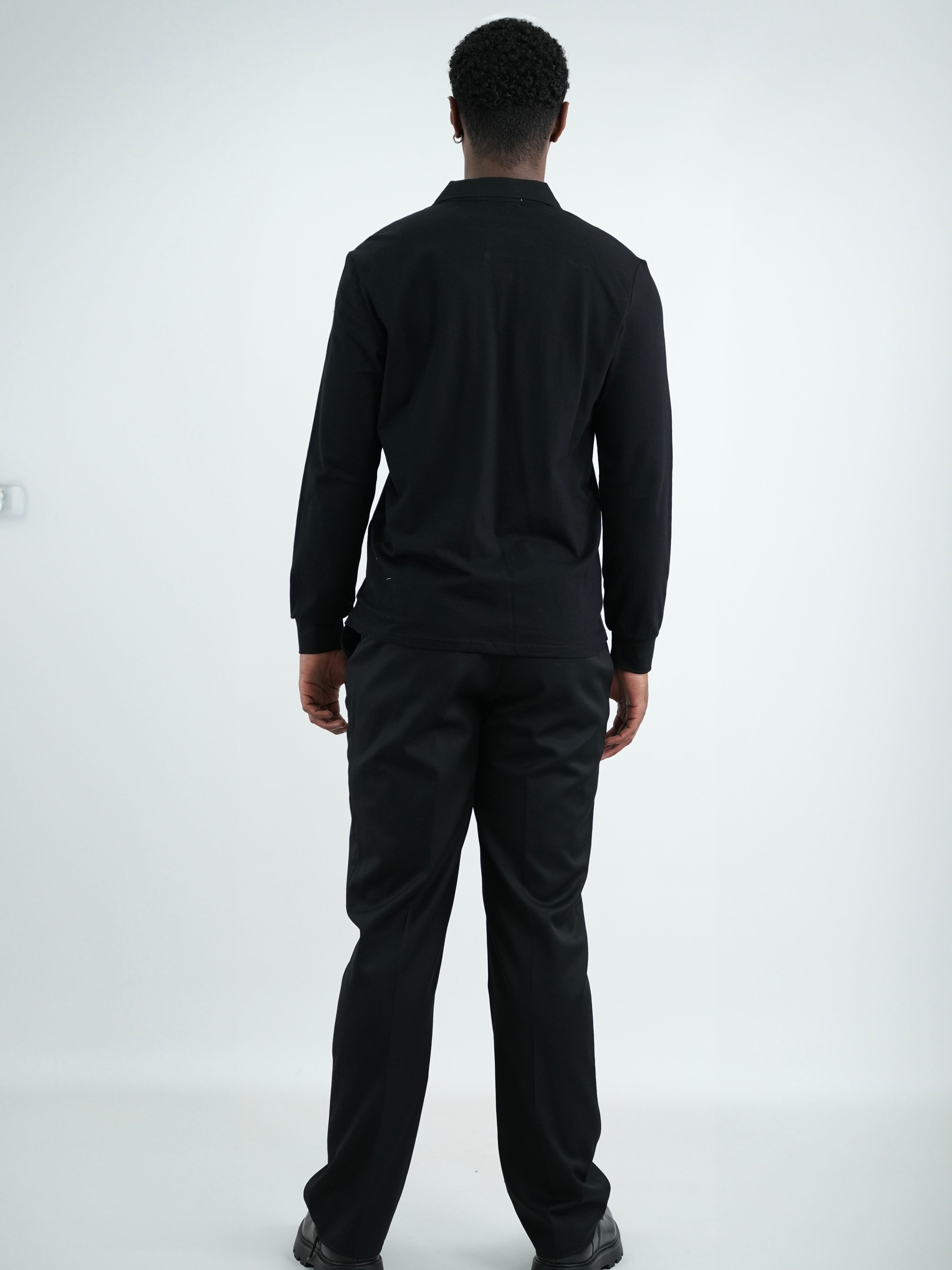 CAMISA POLO CAP009 NEGRO