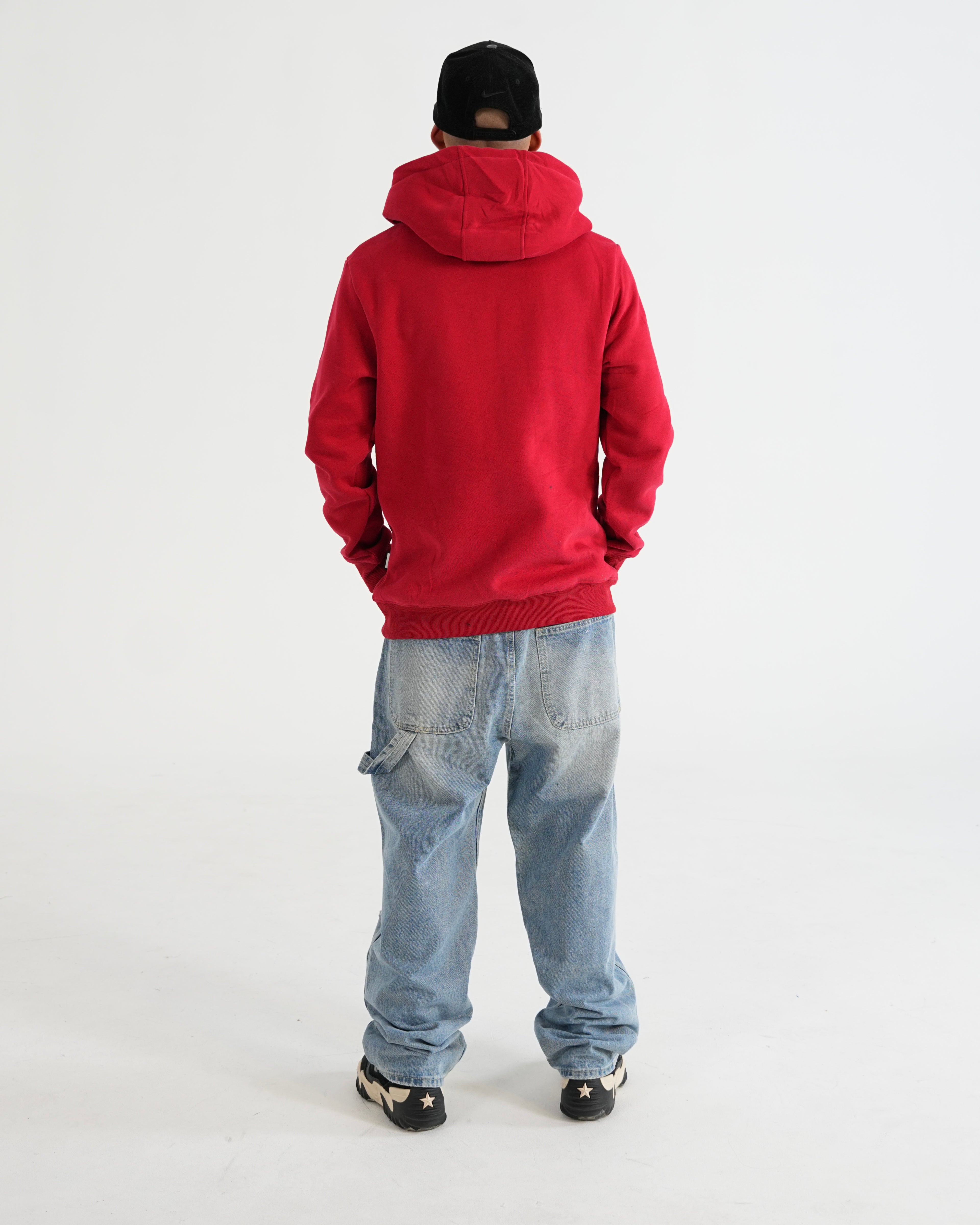 HOODIE FSA074 ROJO