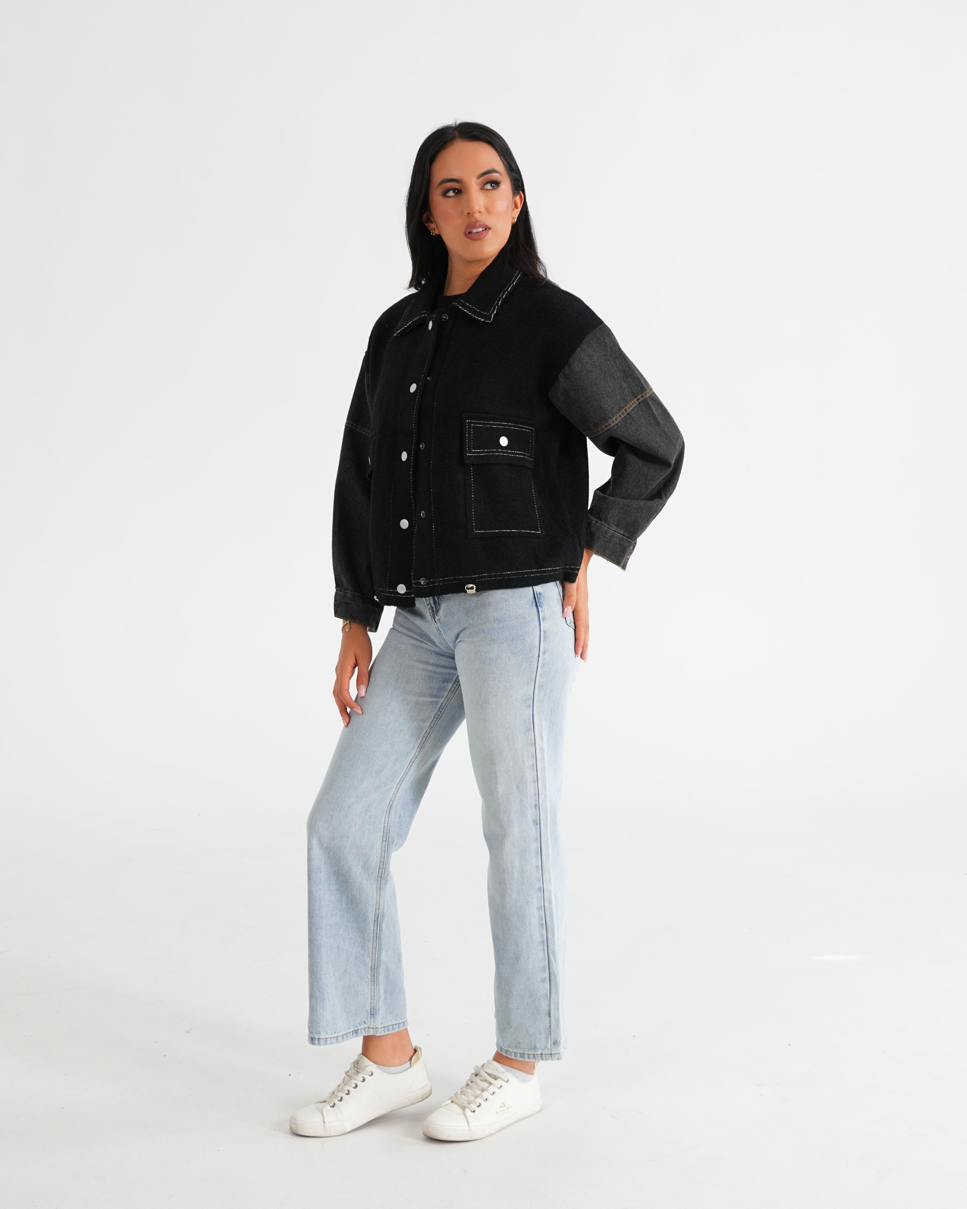 CHAQUETA CVR002 NEGRO