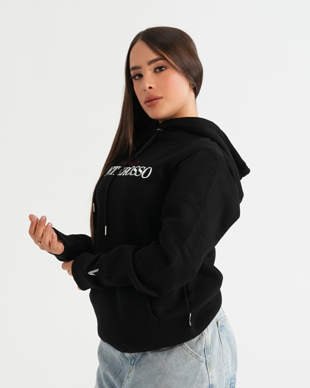 HOODIE FSA074 NEGRO