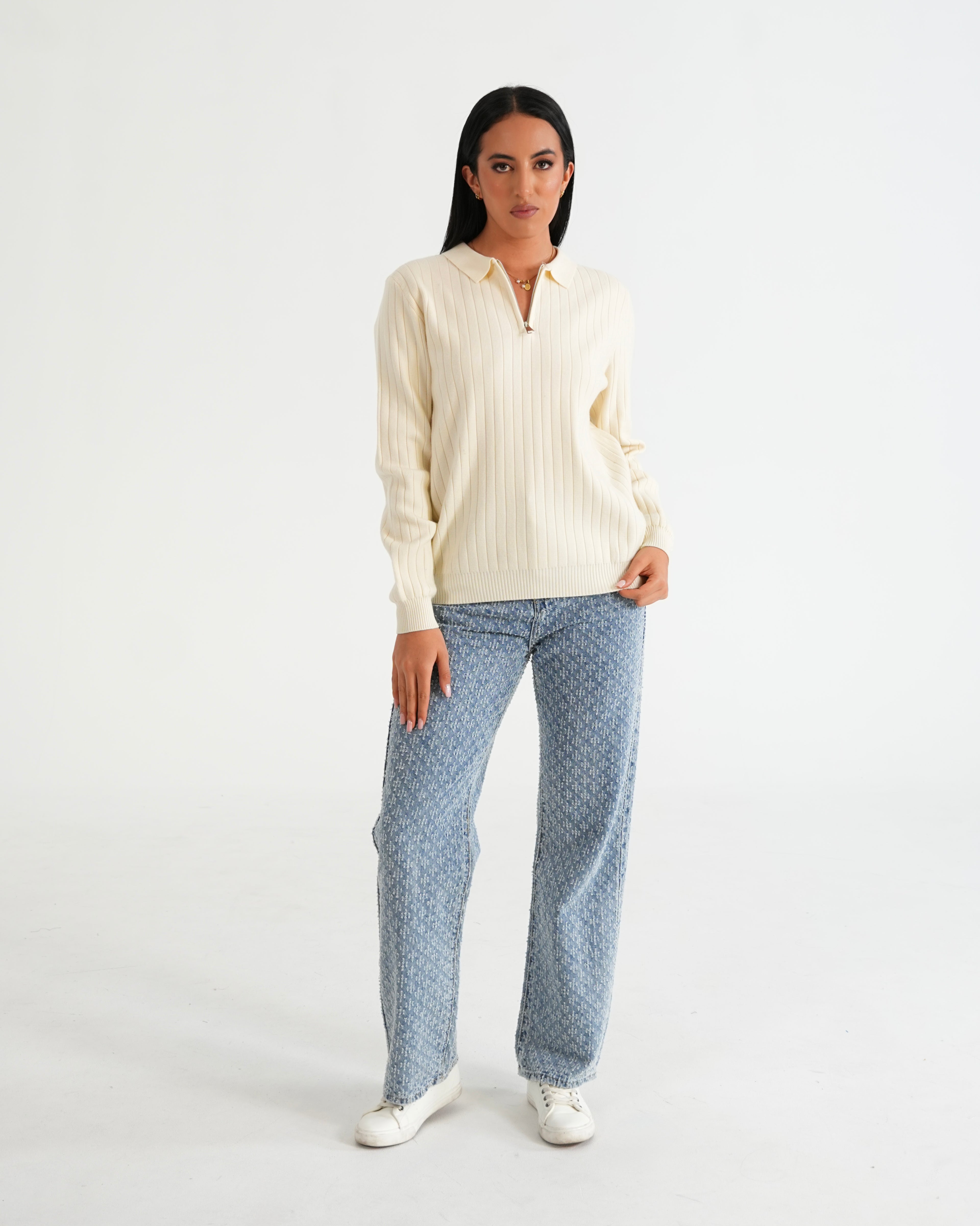 SUÉTER HISA022 BLANCO