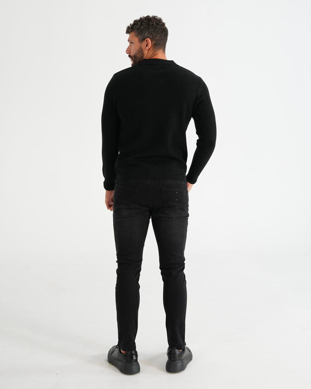 SUÉTER HISA021 NEGRO