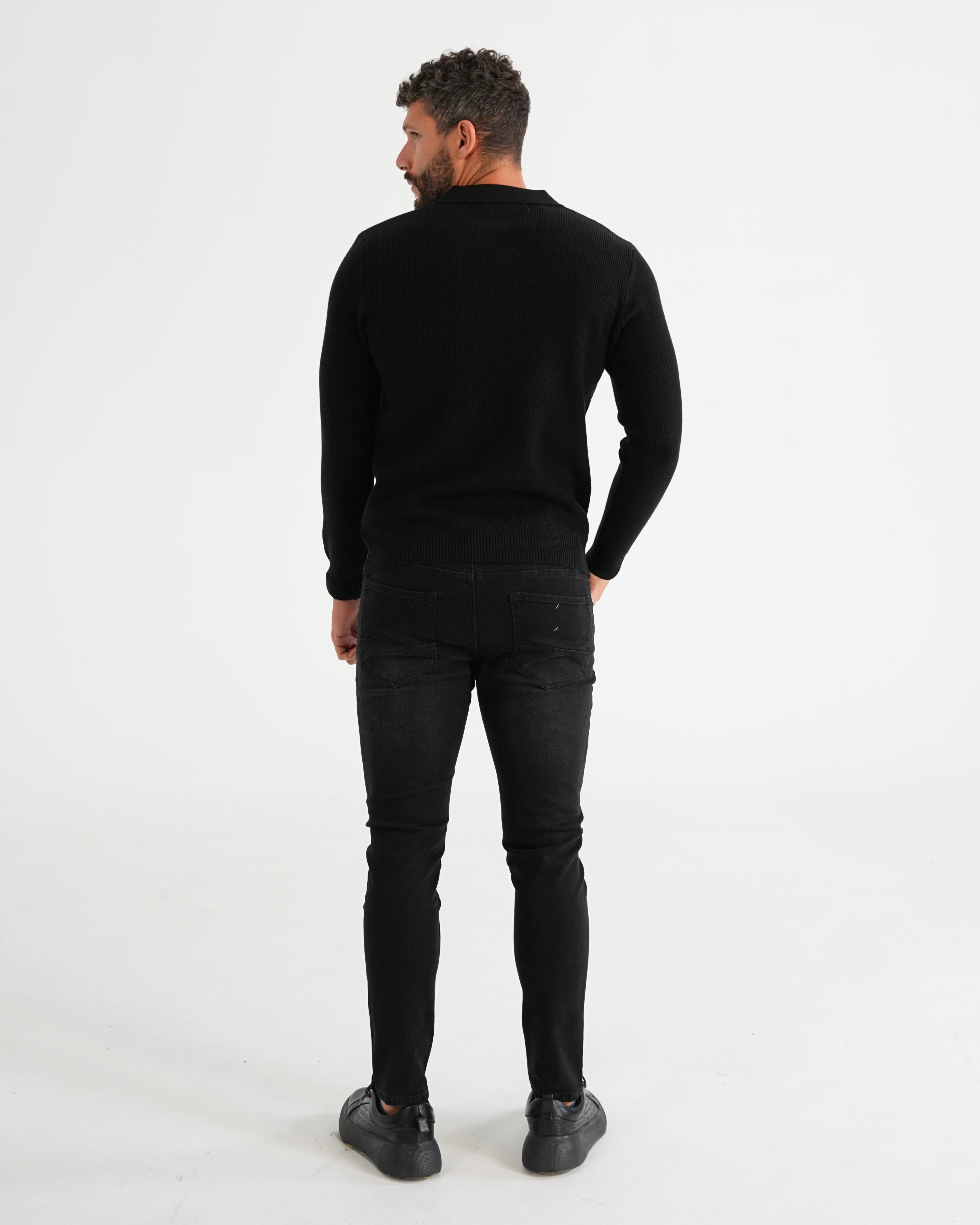 SUÉTER HISA021 NEGRO