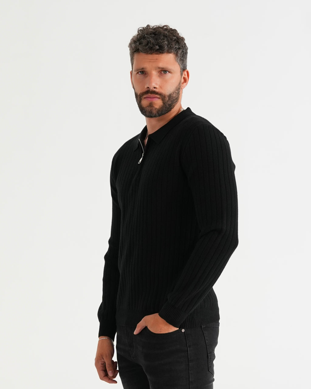SUÉTER HISA022 NEGRO