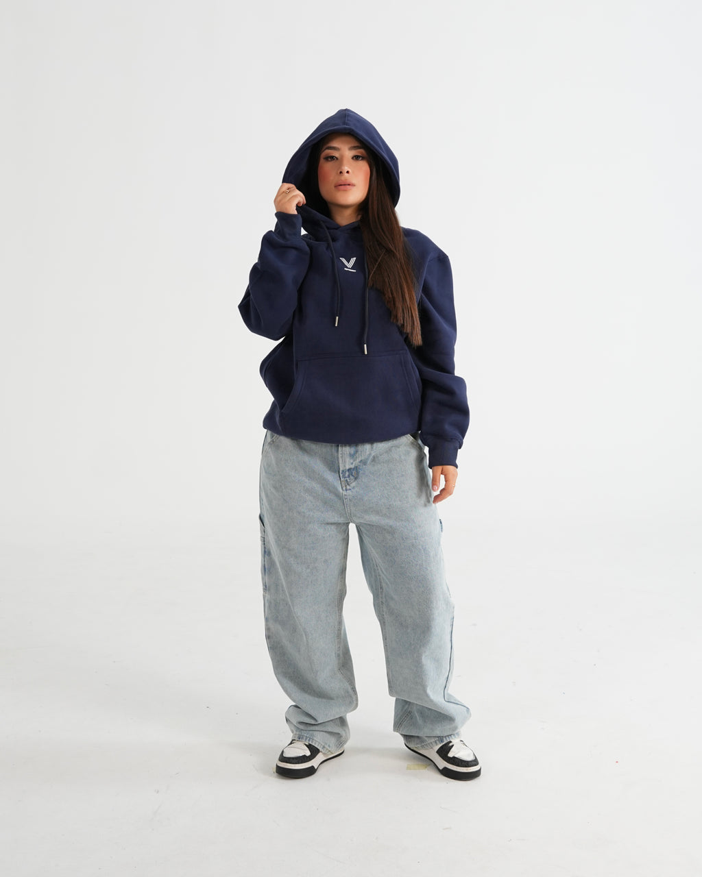 HOODIE FSA083 AZUL