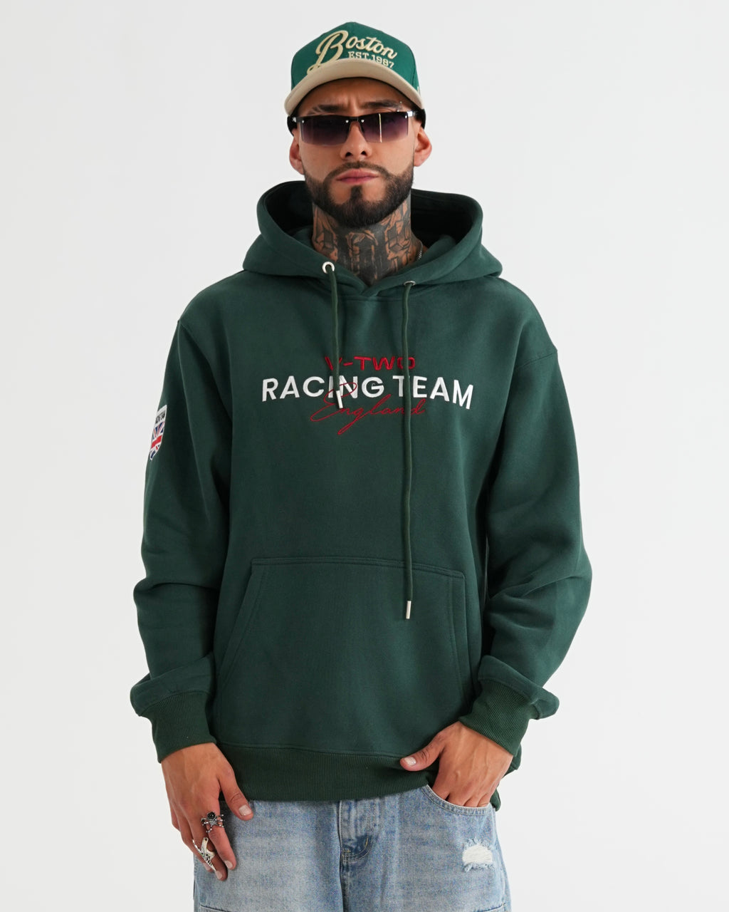 HOODIE FSA079 VERDE