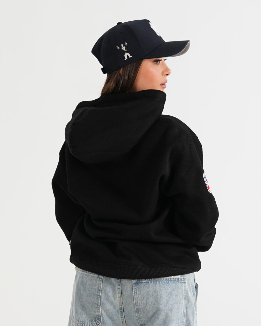 HOODIE FSA079 NEGRO