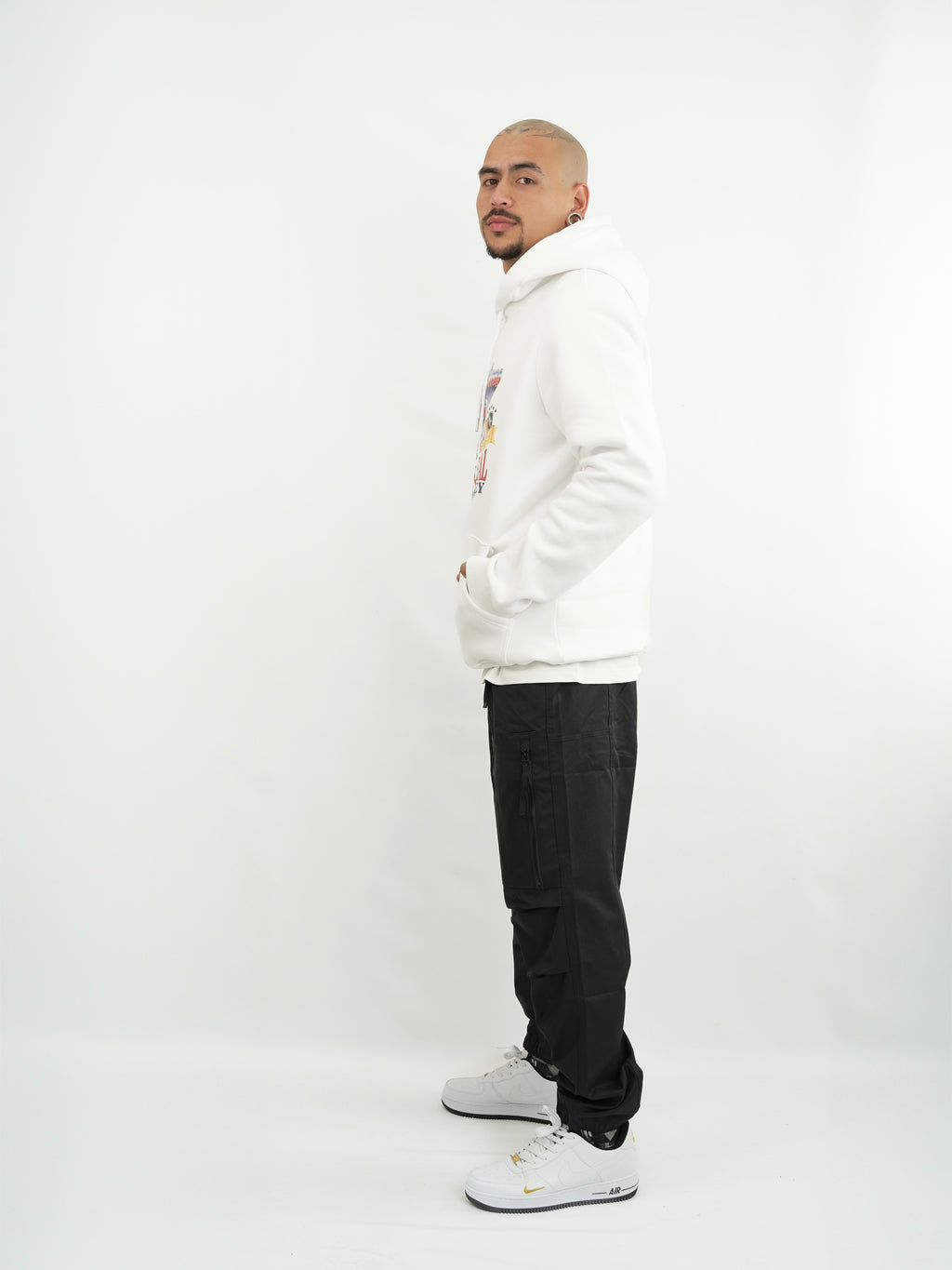 HOODIE FSA043 BLANCO
