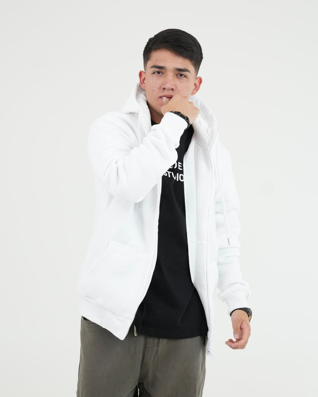 CHAQUETA FSA054 BLANCO