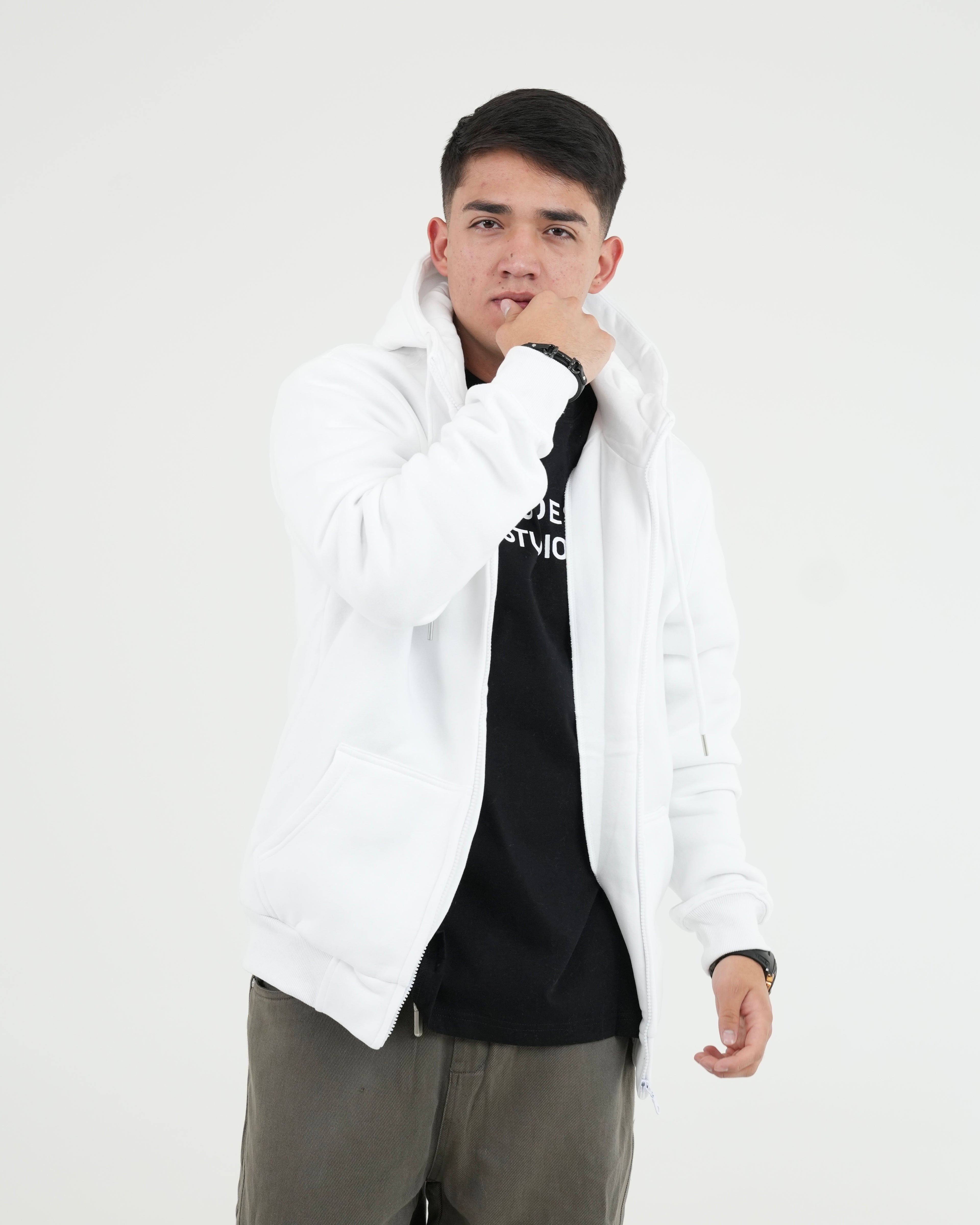 CHAQUETA FSA054 BLANCO