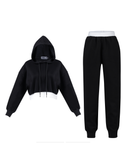 SUDADERA MST003 NEGRO