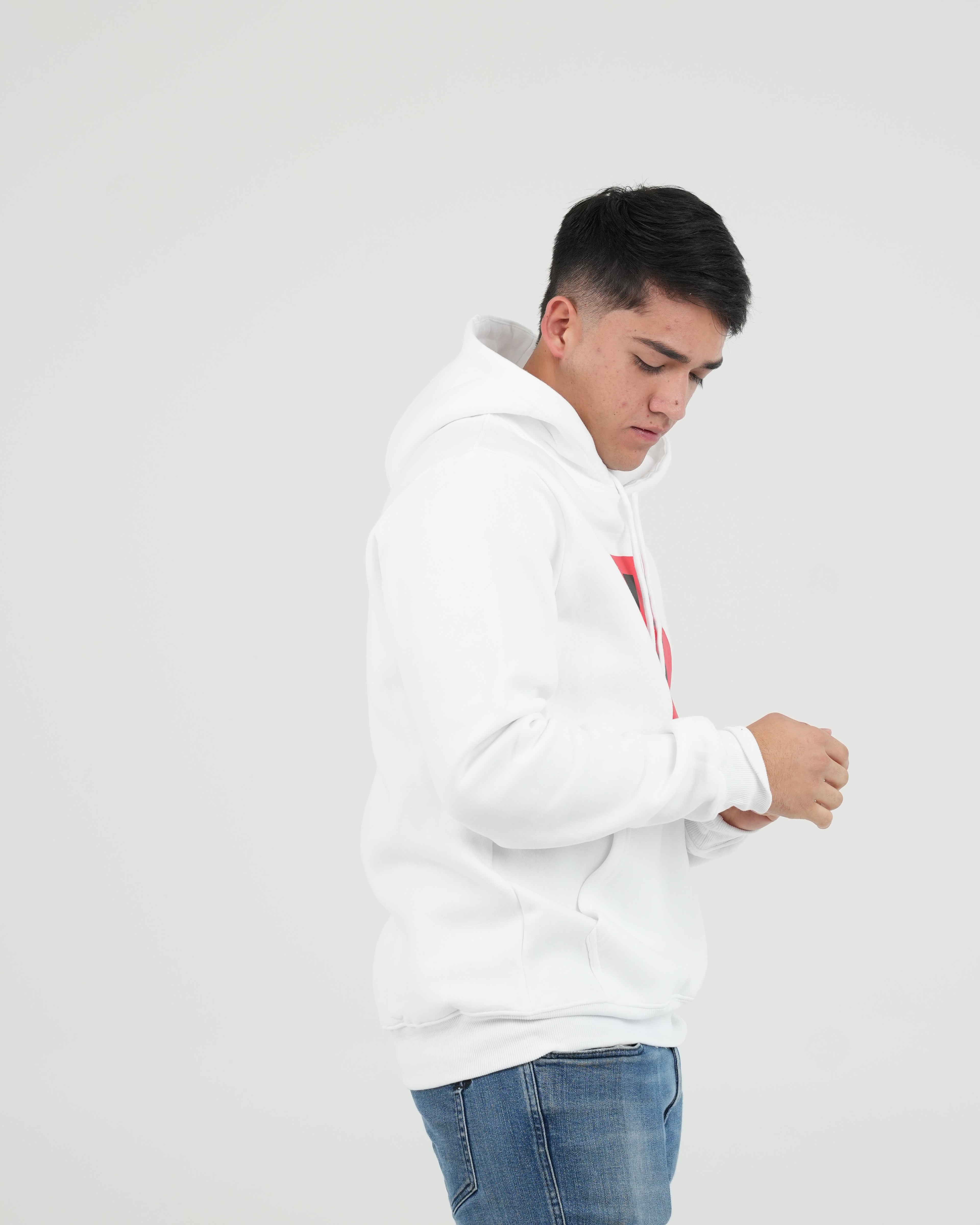 HOODIE FSA063 BLANCO