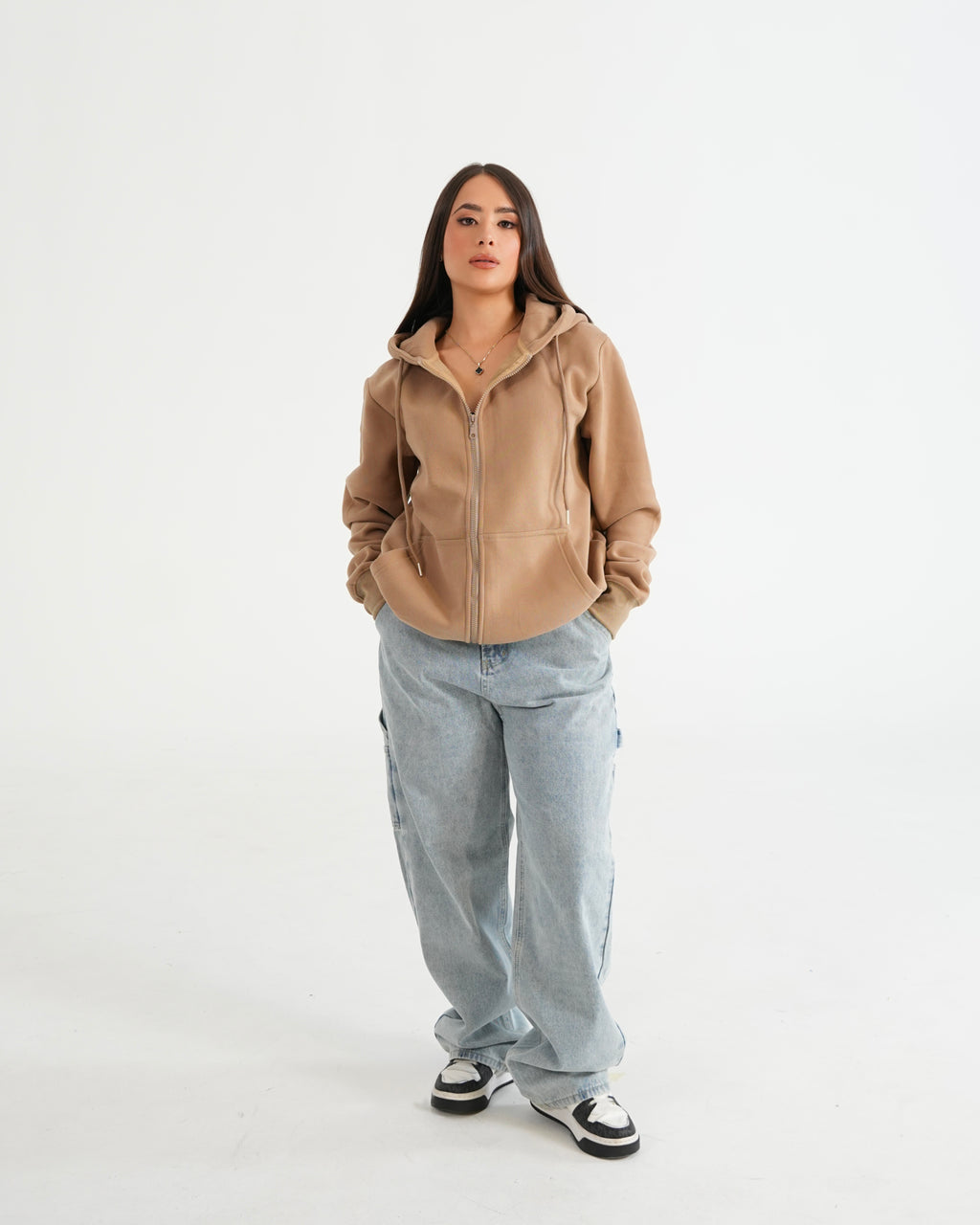 CHAQUETA FSA067 KHAKI