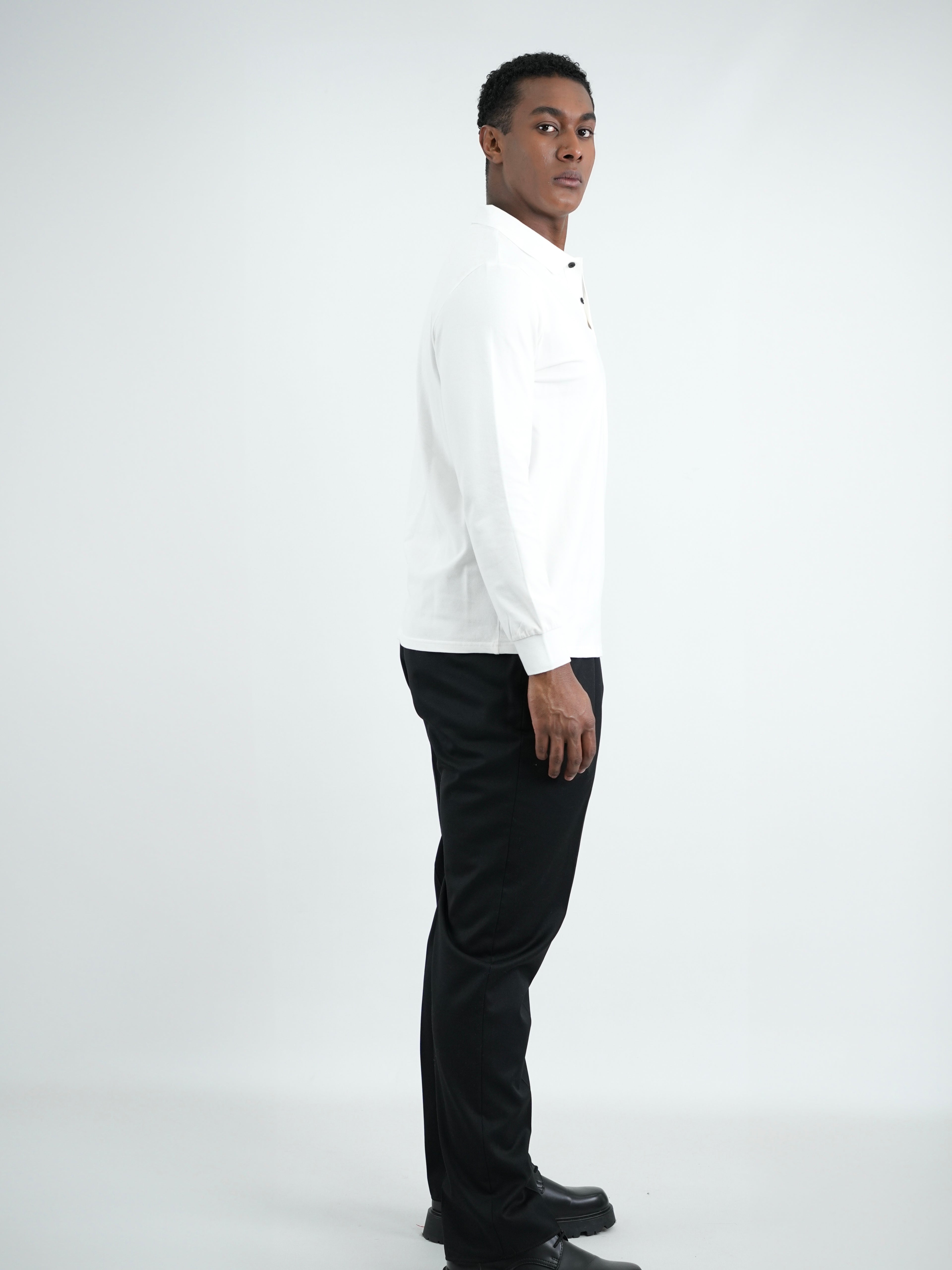 CAMISA POLO CAP009 BLANCO