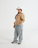 HOODIE FSA079 KHAKI