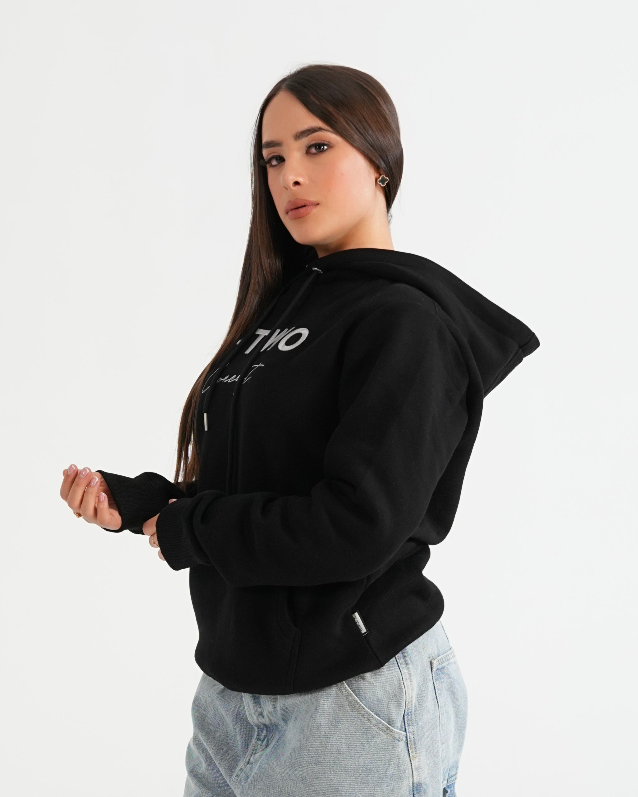 HOODIE FSA070 NEGRO