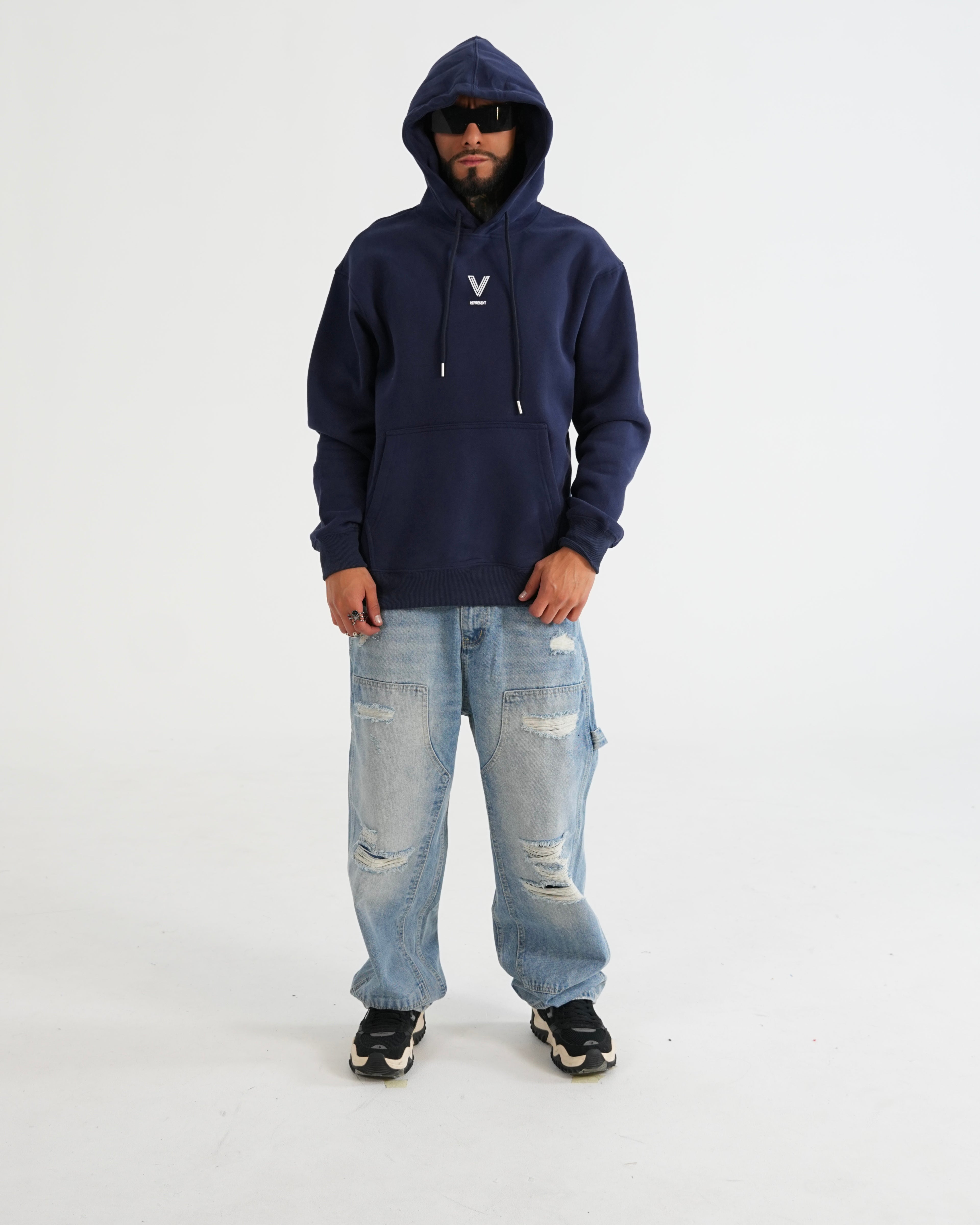 HOODIE FSA083 AZUL