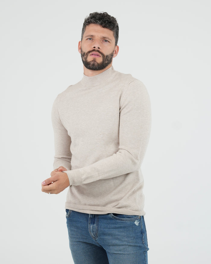 SUÉTER HISA020 KHAKI