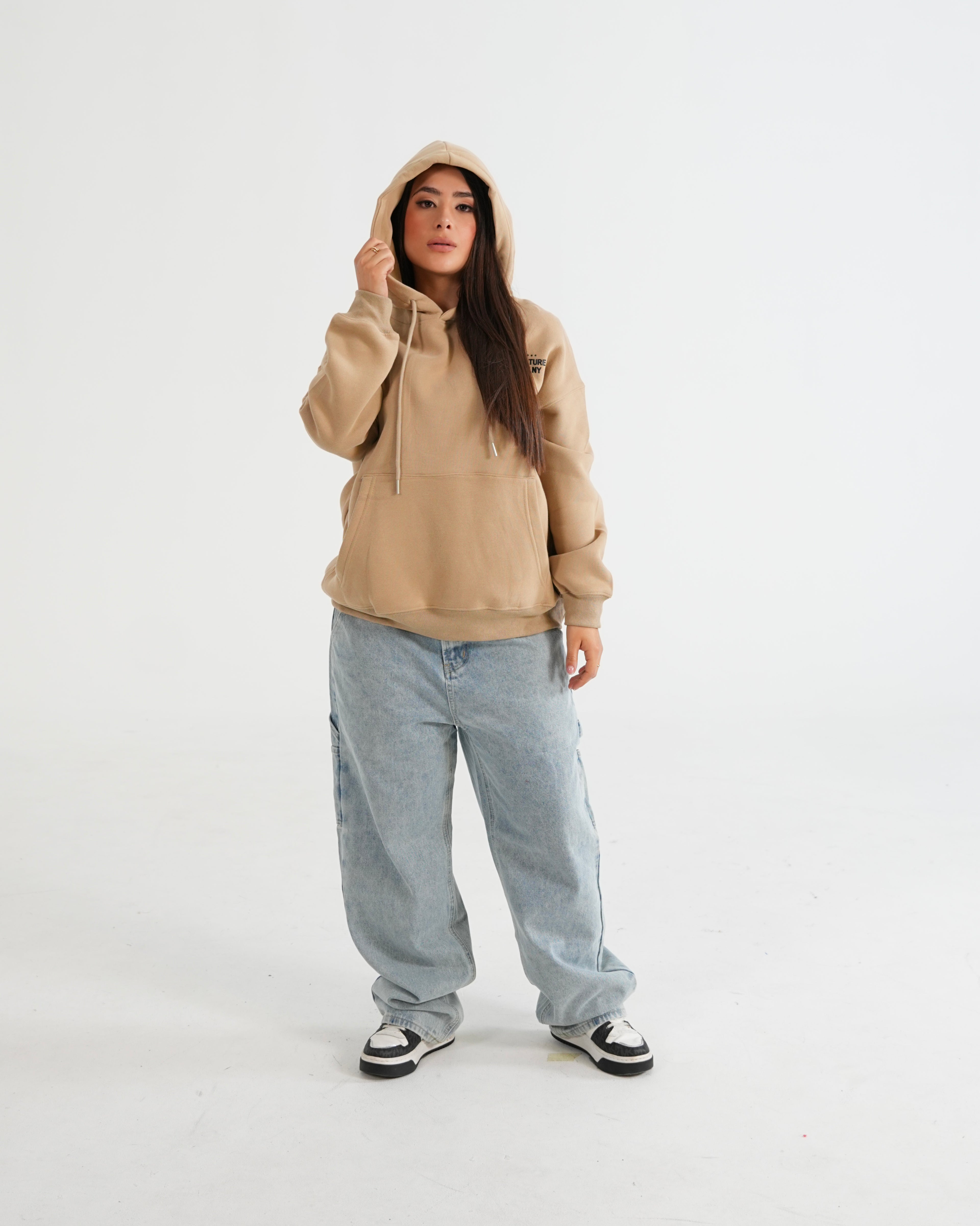 HOODIE FMSA044 KHAKHY